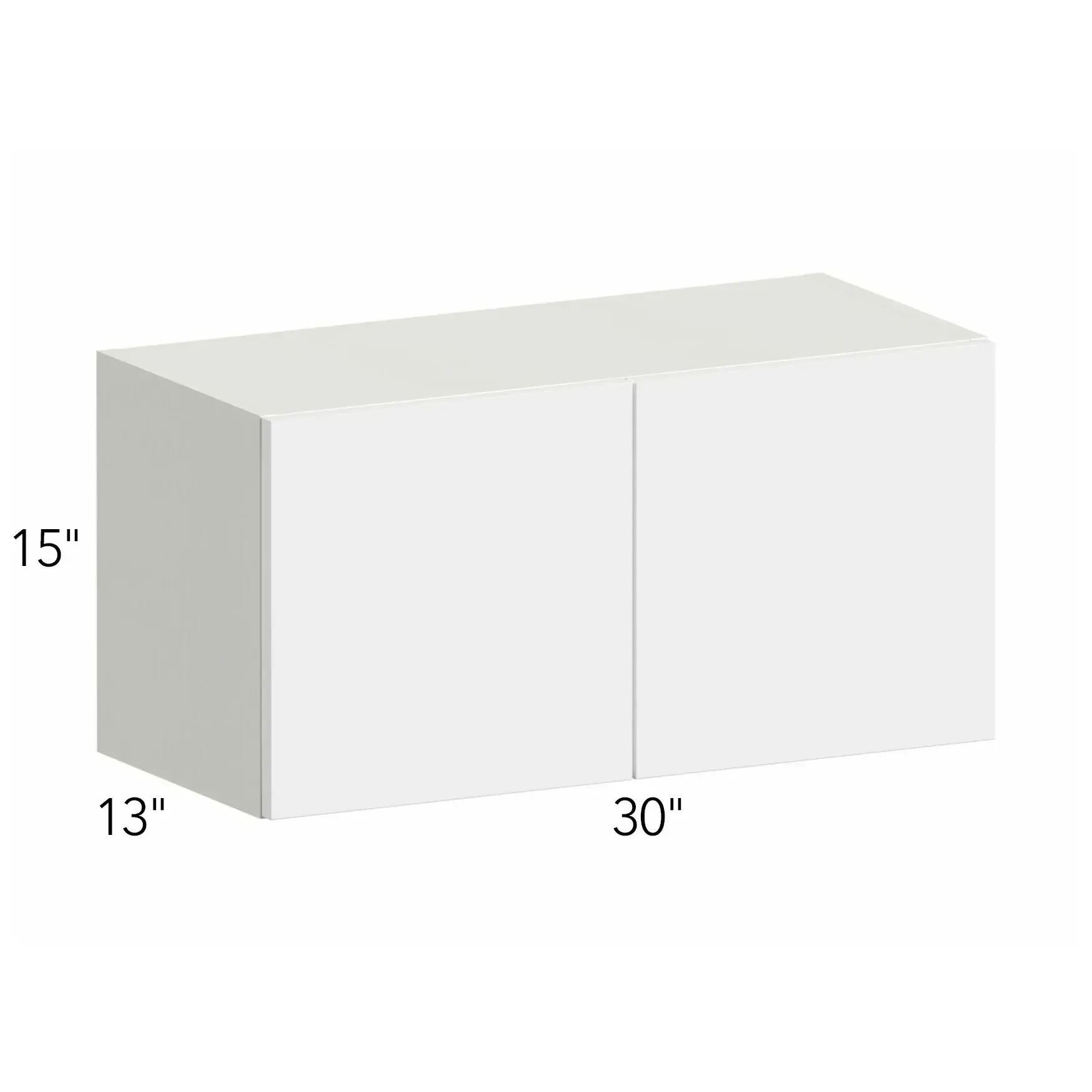 Ovela® Tuscany Antracita 30"W x 15"H x 13"D Wall Cabinet (W3015)