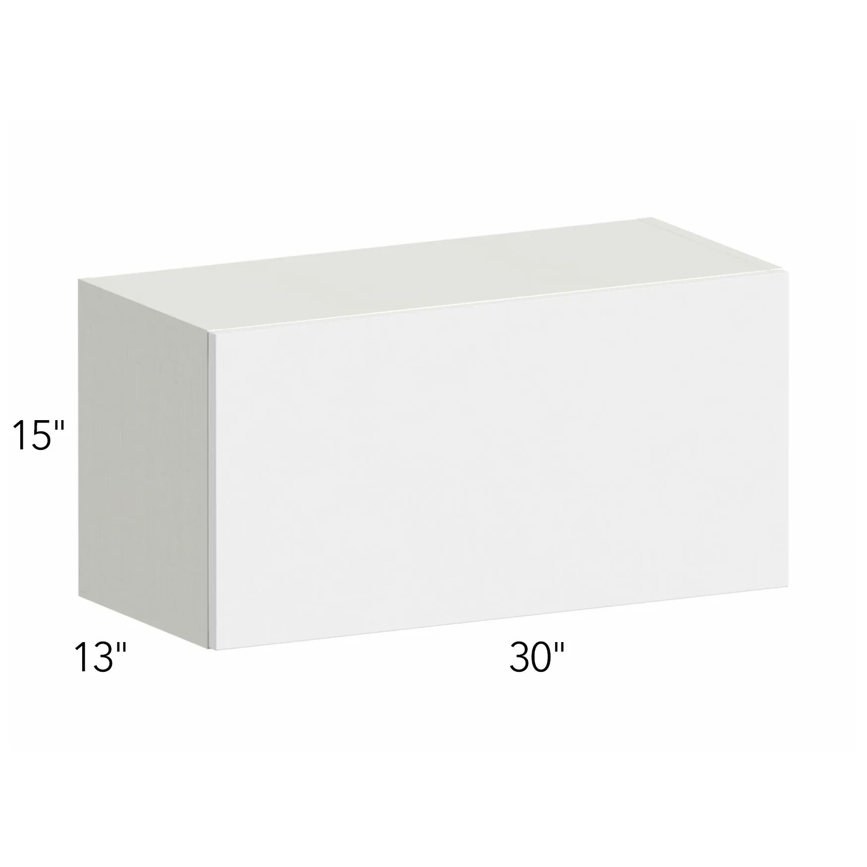 Illume® Tuscany Blanco 30"W x 15"H x 13"D Wall Cabinet (W3015LU)