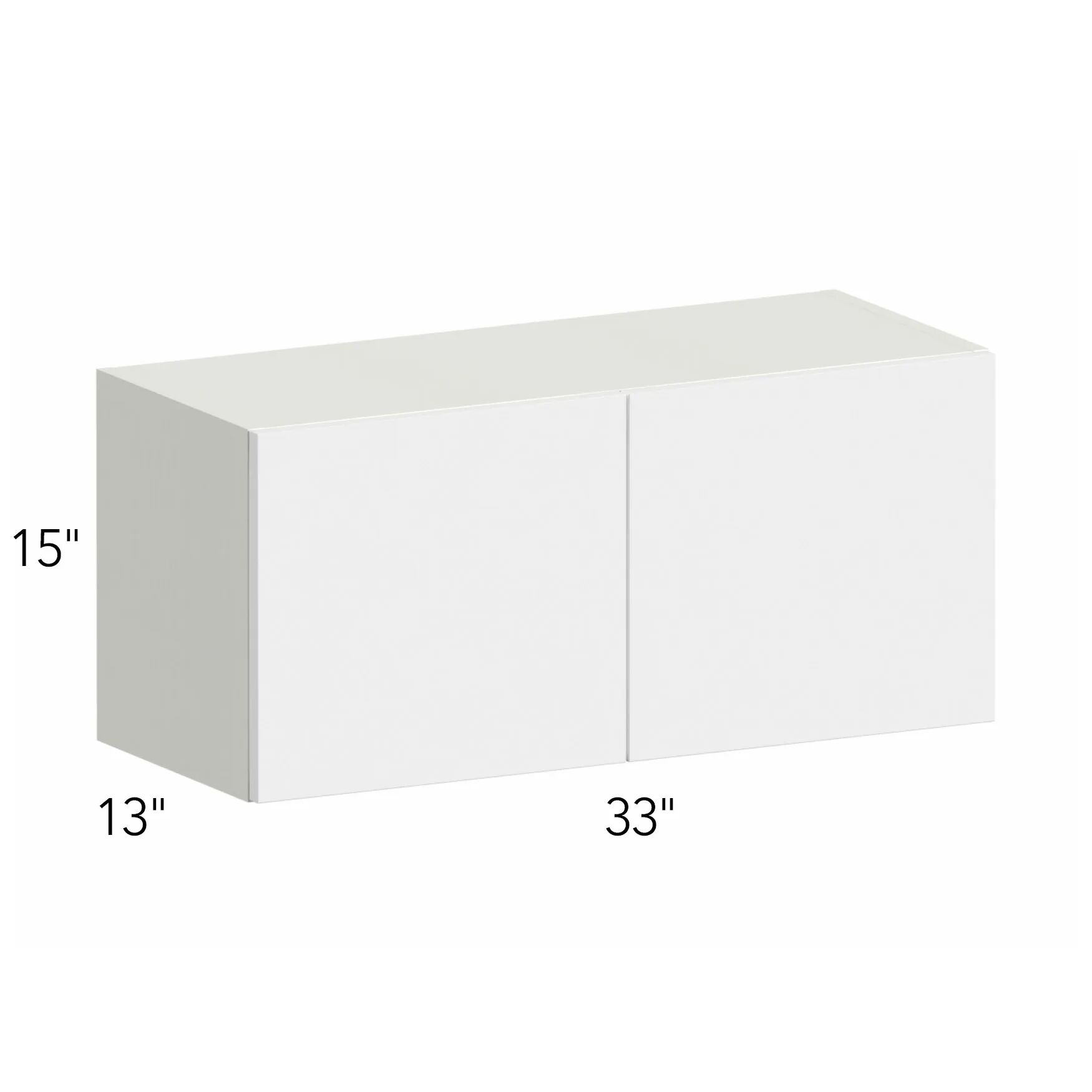 Ovela® Tuscany Antracita 33"W x 15"H x 13"D Wall Cabinet (W3315)
