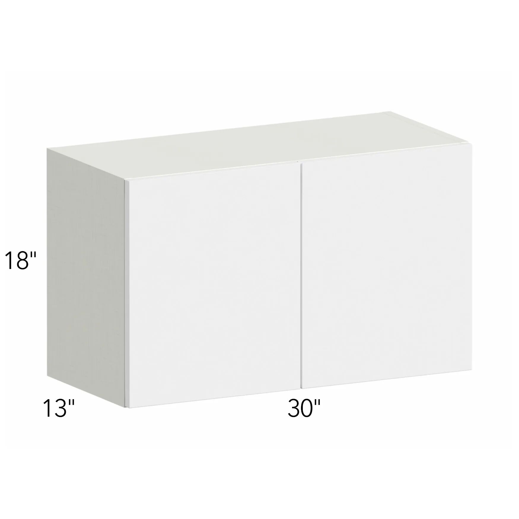 Ovela® Tuscany Antracita 30"W x 18"H x 13"D Wall Cabinet (W3018)