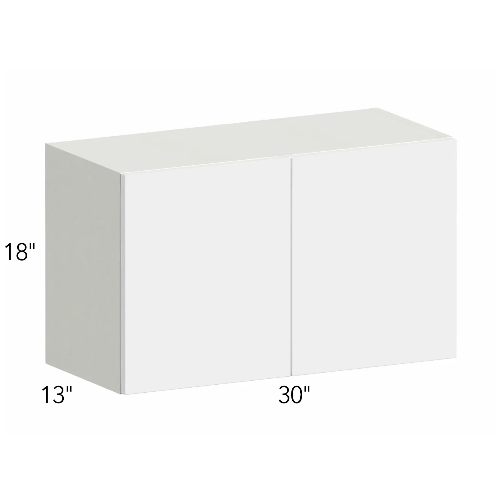 Ovela® Tuscany Antracita 30"W x 18"H x 13"D Wall Cabinet (W3018)