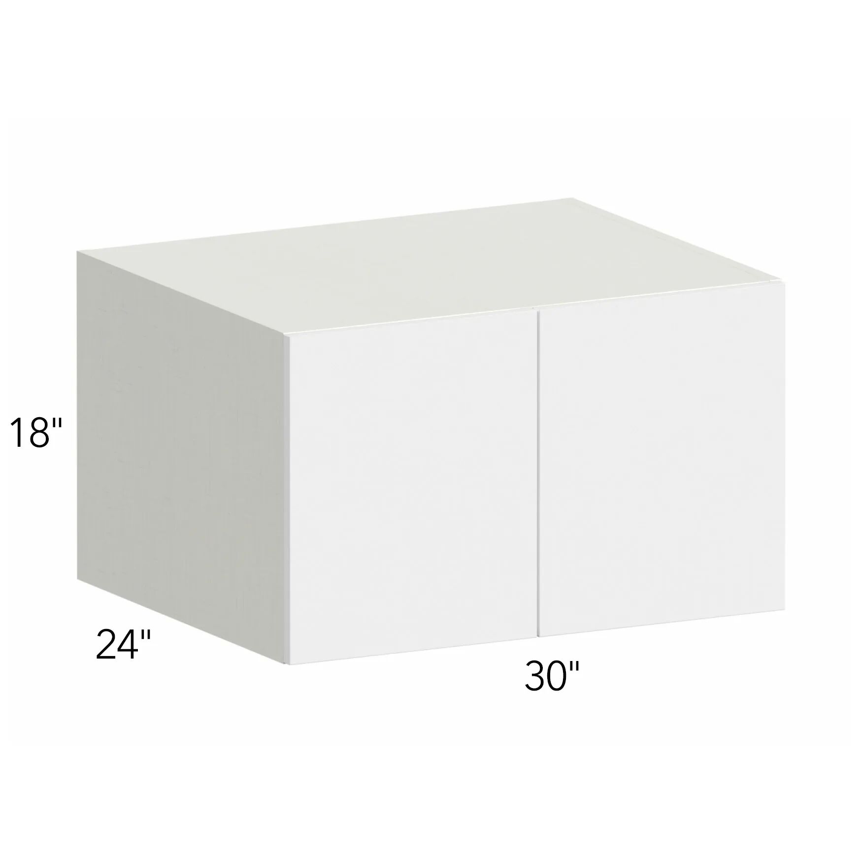 Ovela® Tuscany Antracita 30"W x 18"H x 24"D Wall Cabinet (W301824)