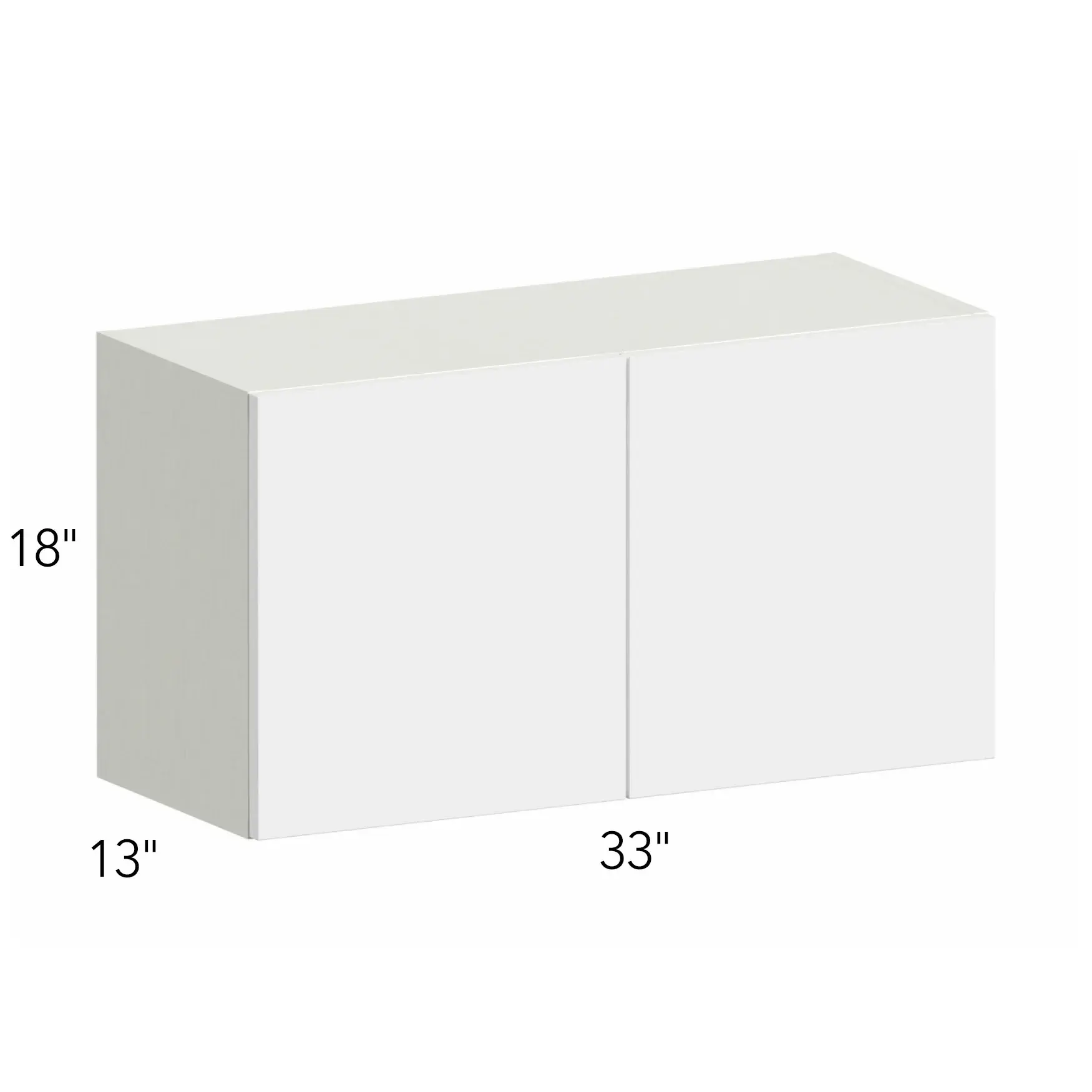 Ovela® Tuscany Antracita 33"W x 18"H x 13"D Wall Cabinet (W3318)