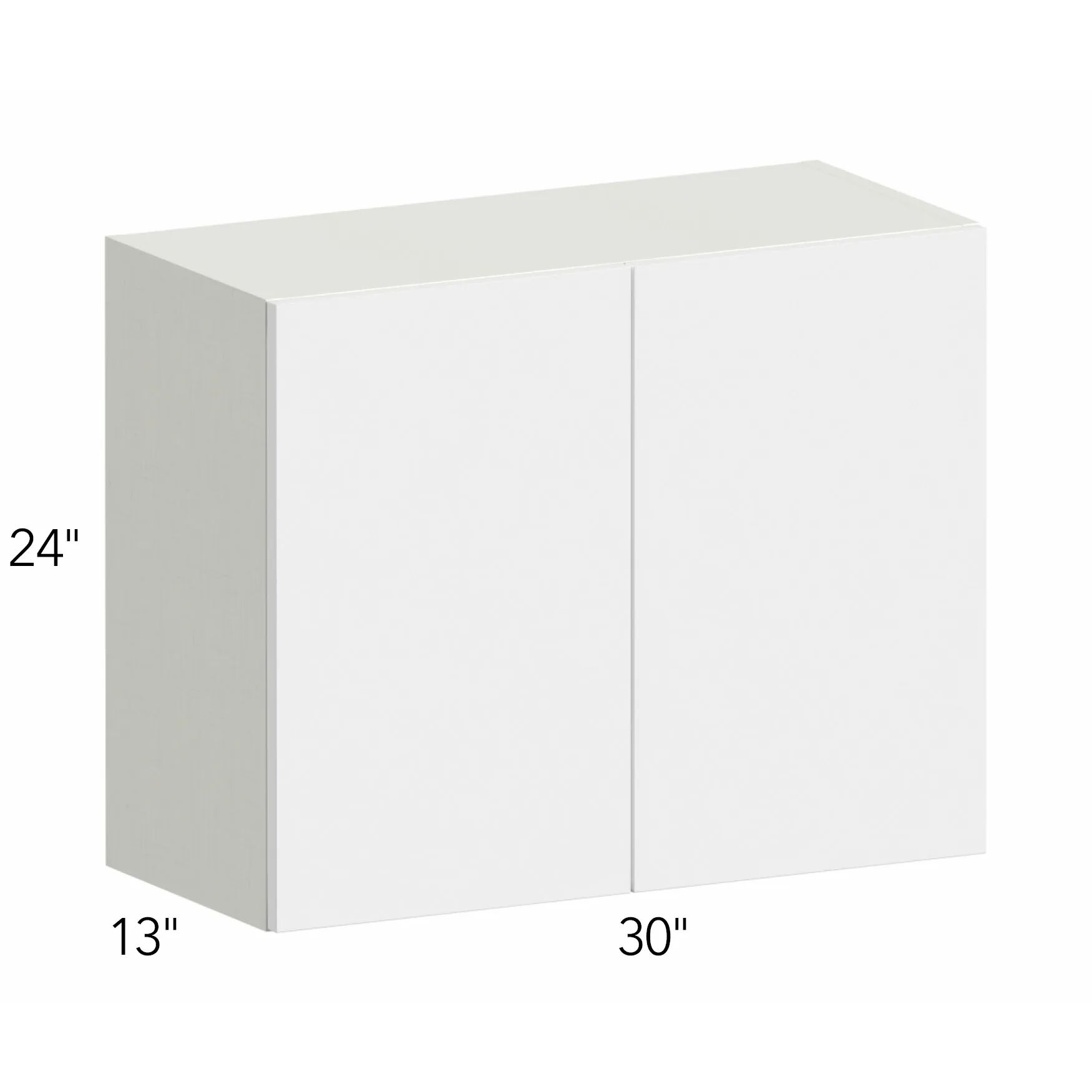Ovela® Tuscany Antracita 30"W x 24"H x 13"D Wall Cabinet (W3024)