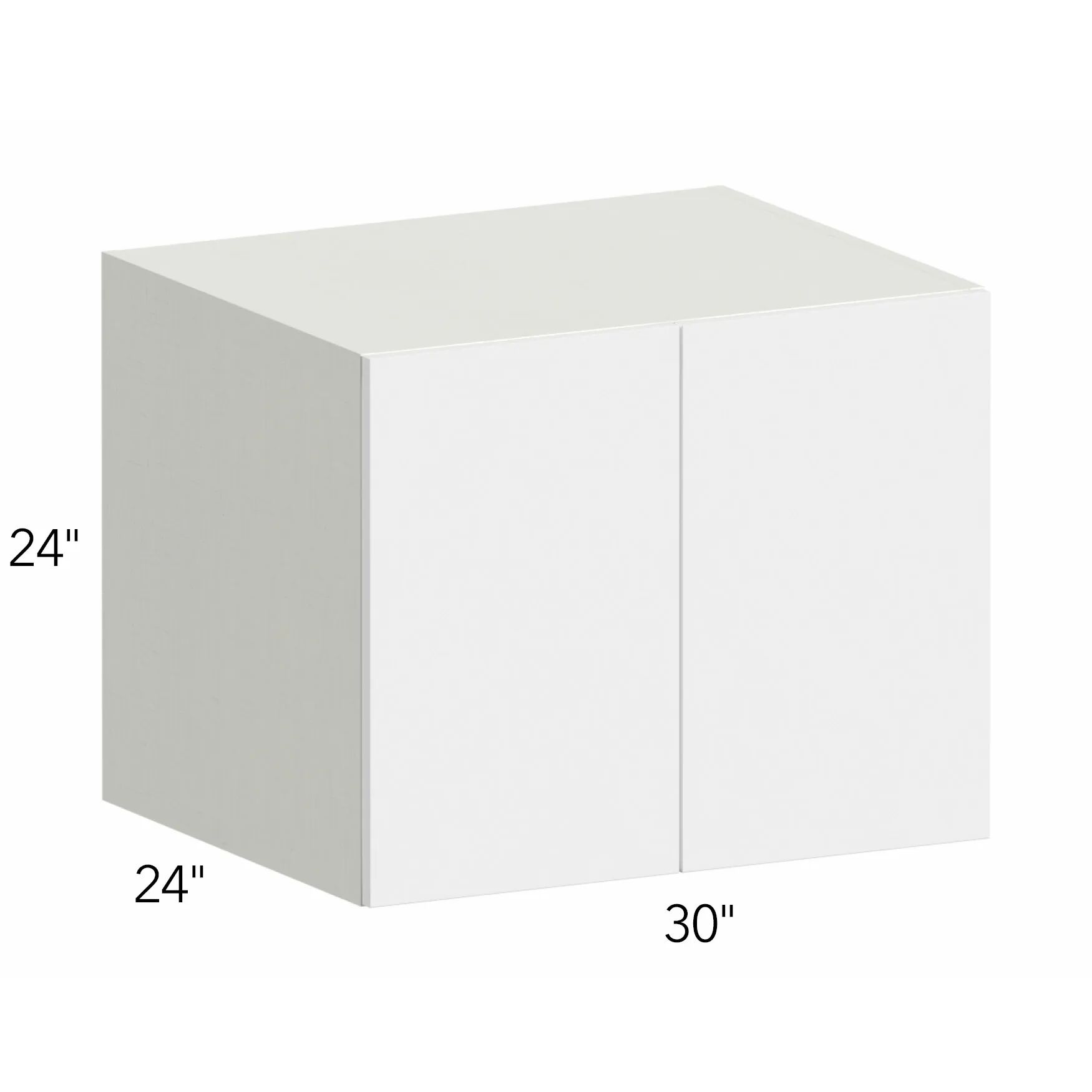 Ovela® Tuscany Antracita 30"W x 24"H x 24"D Wall Cabinet (W302424)