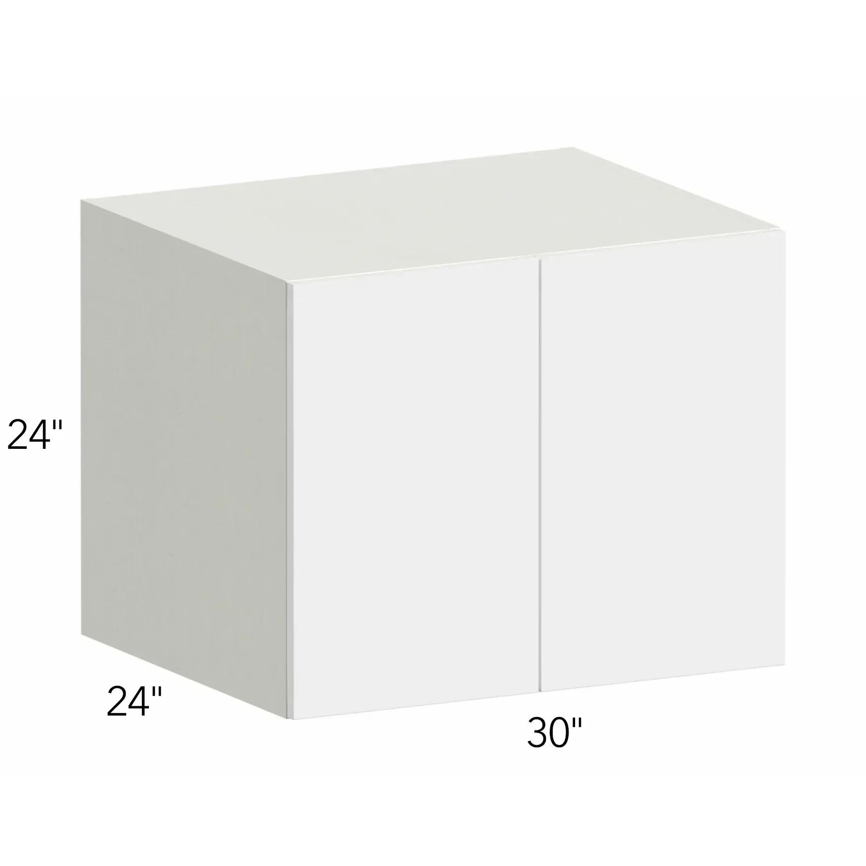 Ovela® Tuscany Antracita 30"W x 24"H x 24"D Wall Cabinet (W302424)