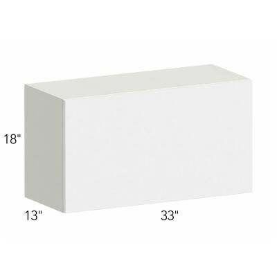 Illume® Tuscany Blanco 33"W x 18"H x 13"D Wall Cabinet (W3318LU)