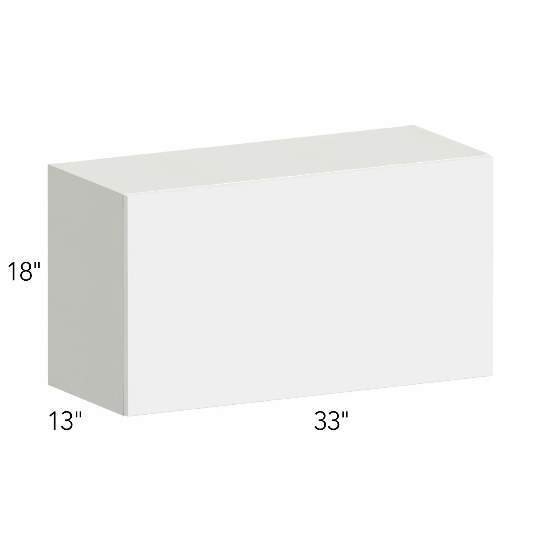 Illume® Tuscany Blanco 33"W x 18"H x 13"D Wall Cabinet (W3318LU)