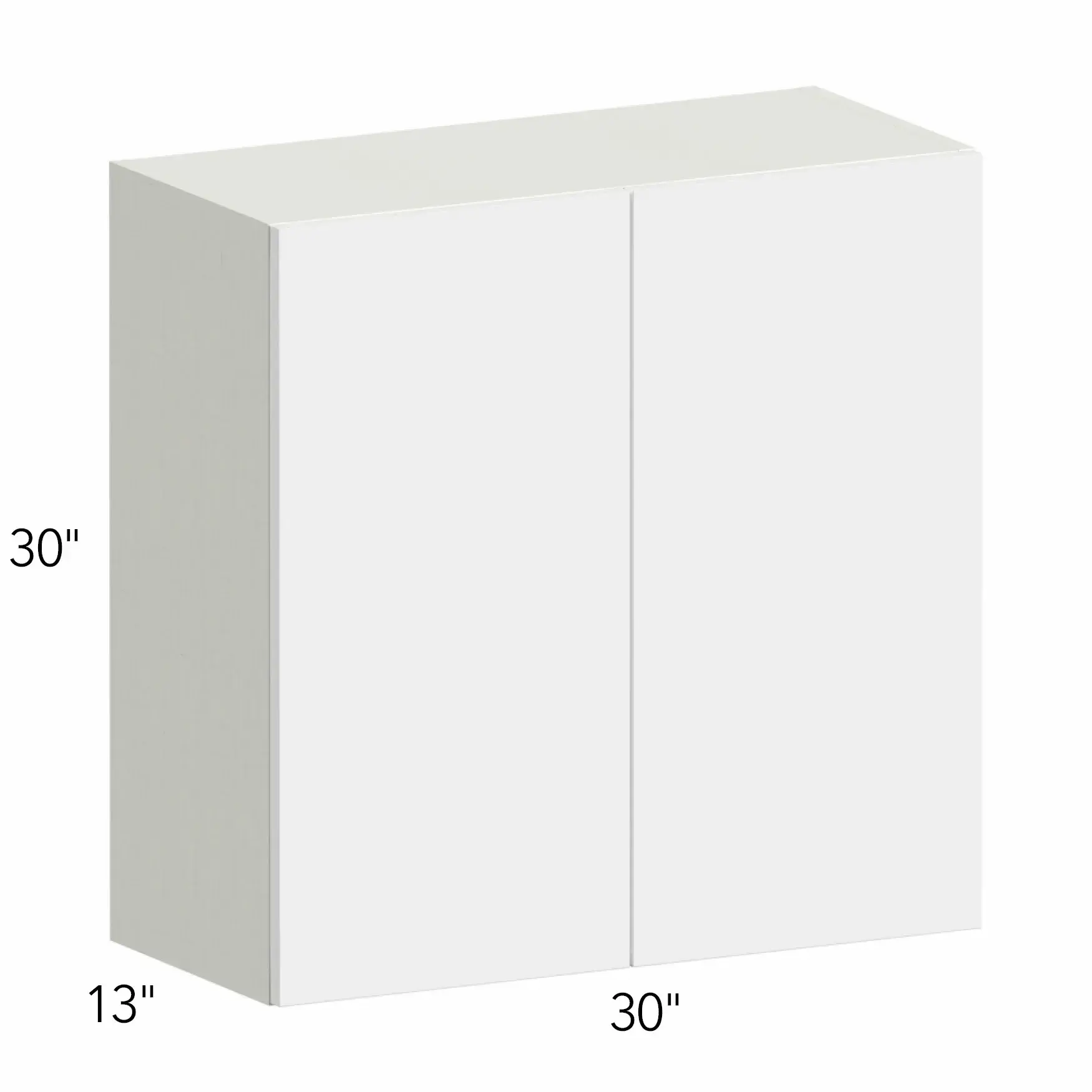 Ovela® Tuscany Antracita 30"W x 30"H x 13"D Wall Cabinet (W3030)
