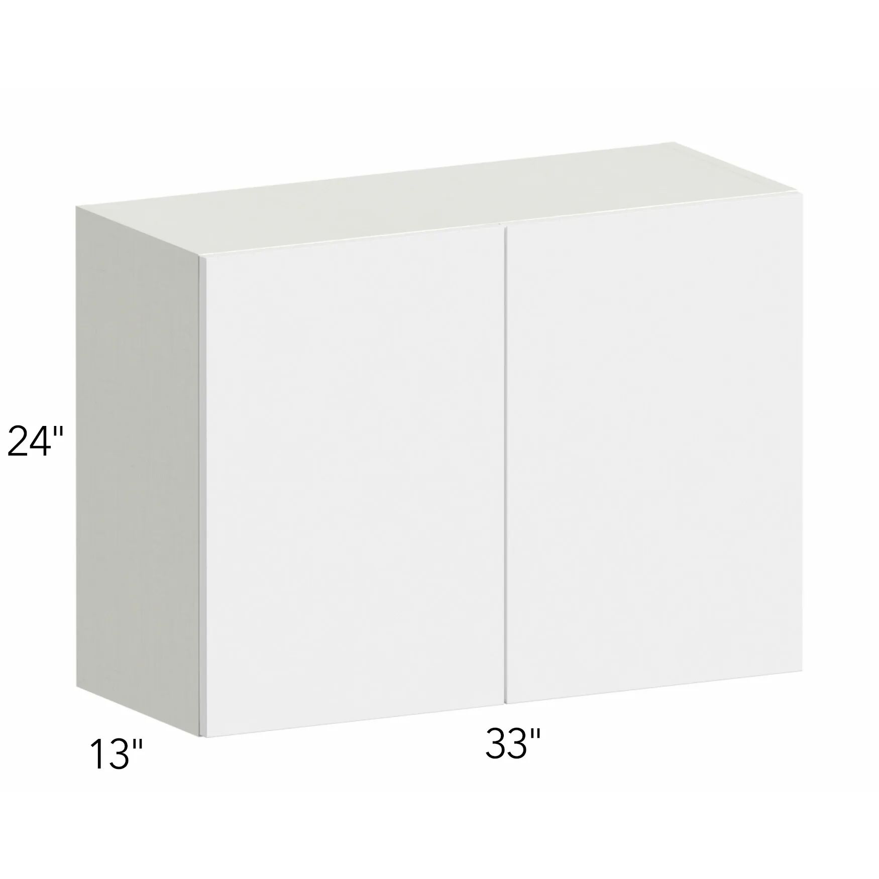 Ovela® Tuscany Antracita 33"W x 24"H x 13"D Wall Cabinet (W3324)