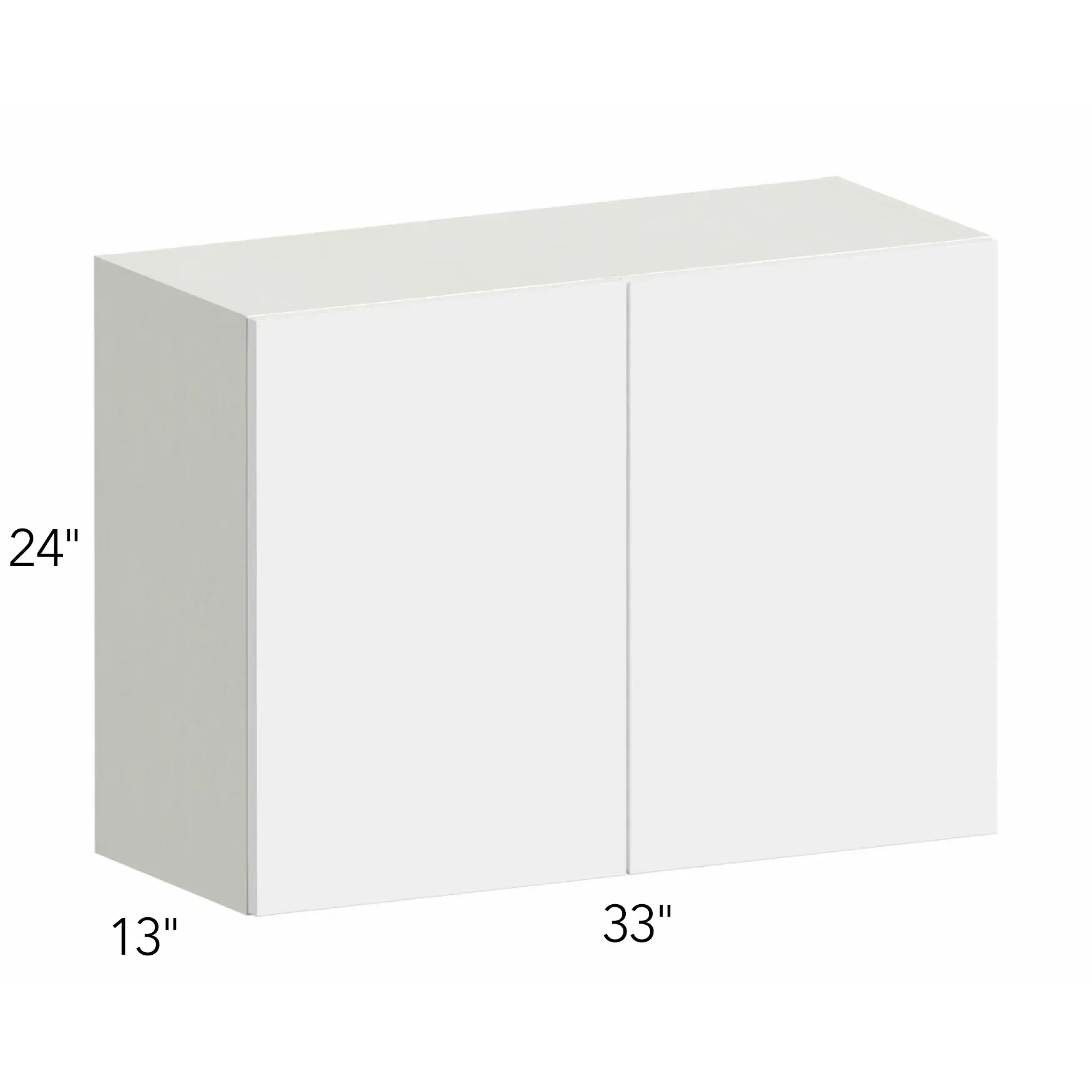 Ovela® Tuscany Antracita 33"W x 24"H x 13"D Wall Cabinet (W3324)