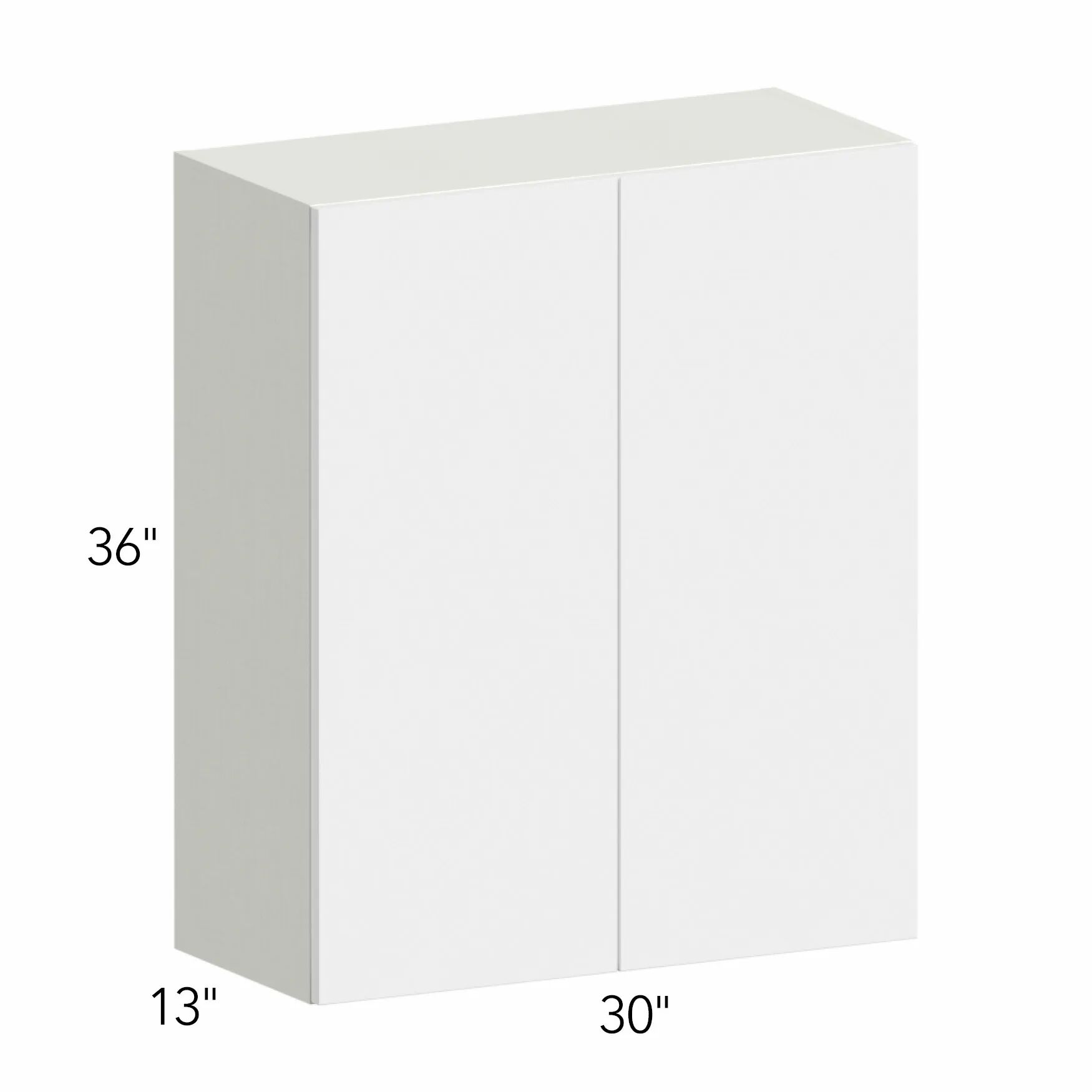 Ovela® Tuscany Antracita 30"W x 36"H x 13"D Wall Cabinet (W3036)