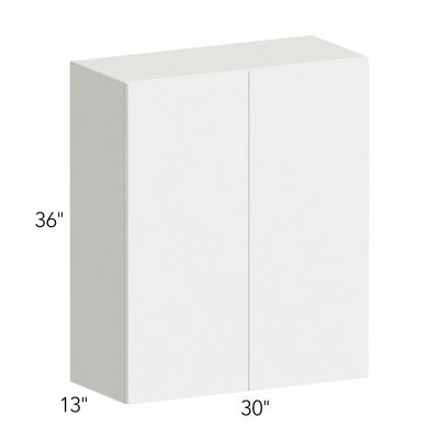 Ovela® Tuscany Antracita 30"W x 36"H x 13"D Wall Cabinet (W3036)