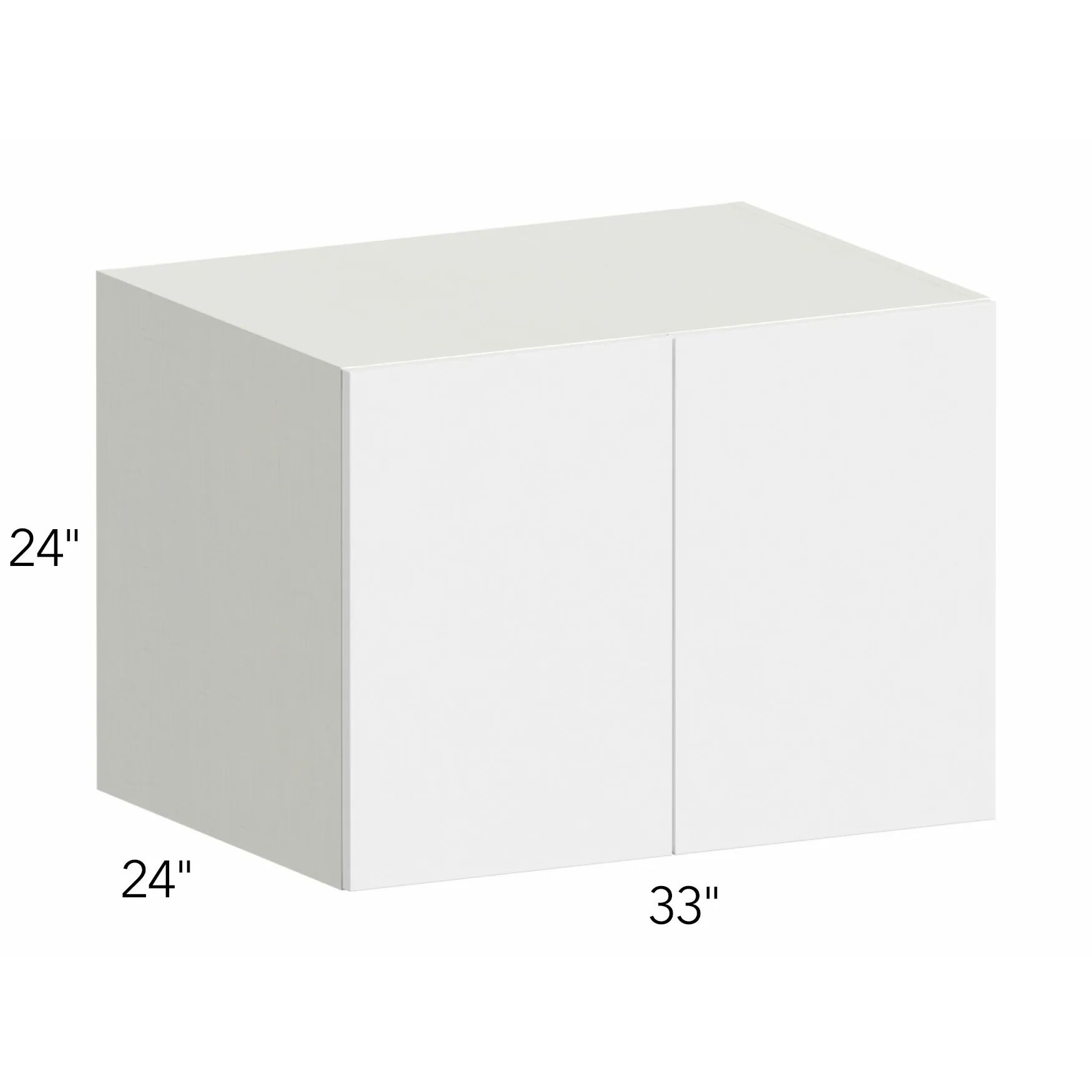Ovela® Tuscany Antracita 33"W x 24"H x 24"D Wall Cabinet (W332424)