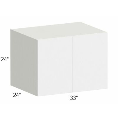 Ovela® Tuscany Antracita 33"W x 24"H x 24"D Wall Cabinet (W332424)