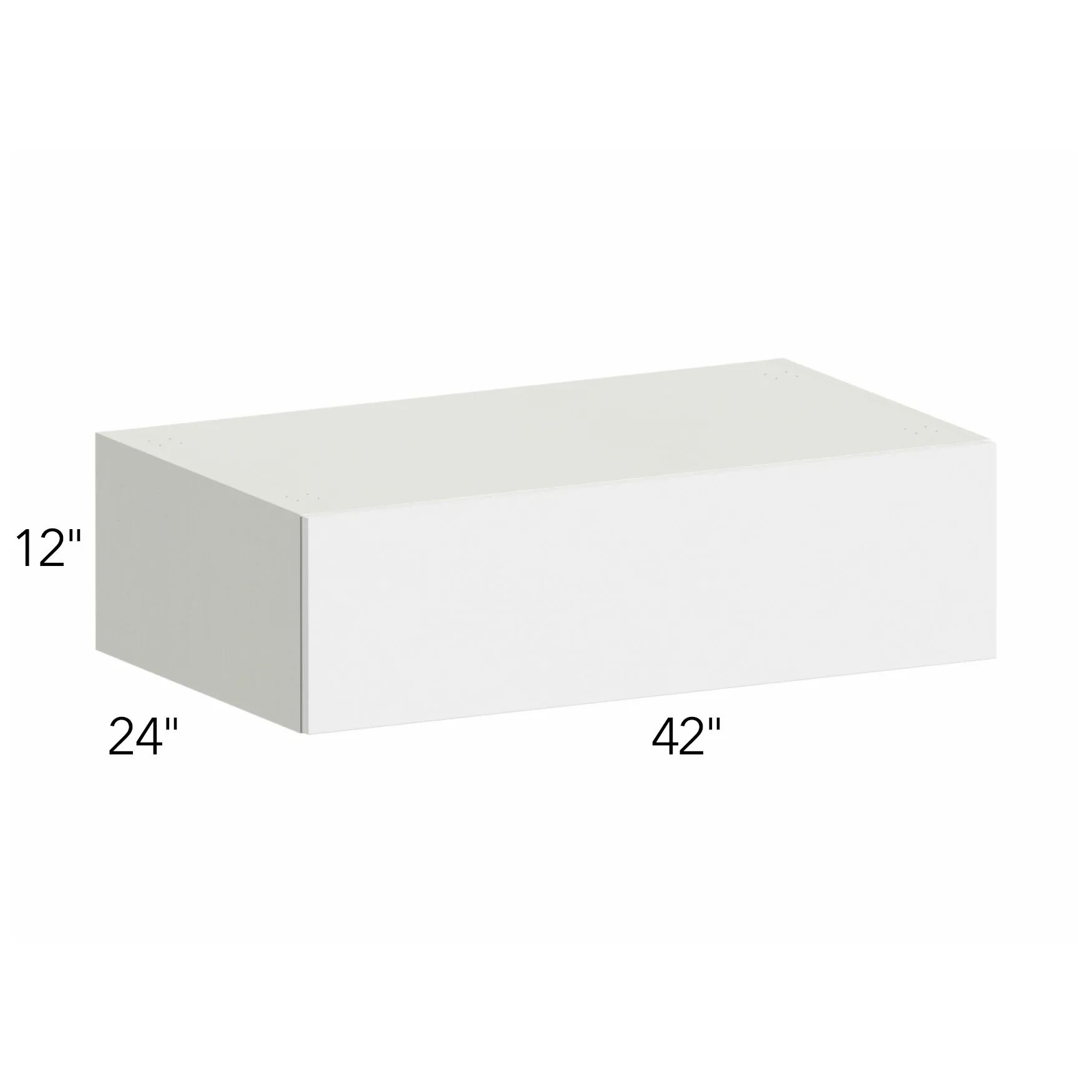Ovela® Tuscany Antracita 42"W x 12"H x 24"D Wall Cabinet (W421224LU)
