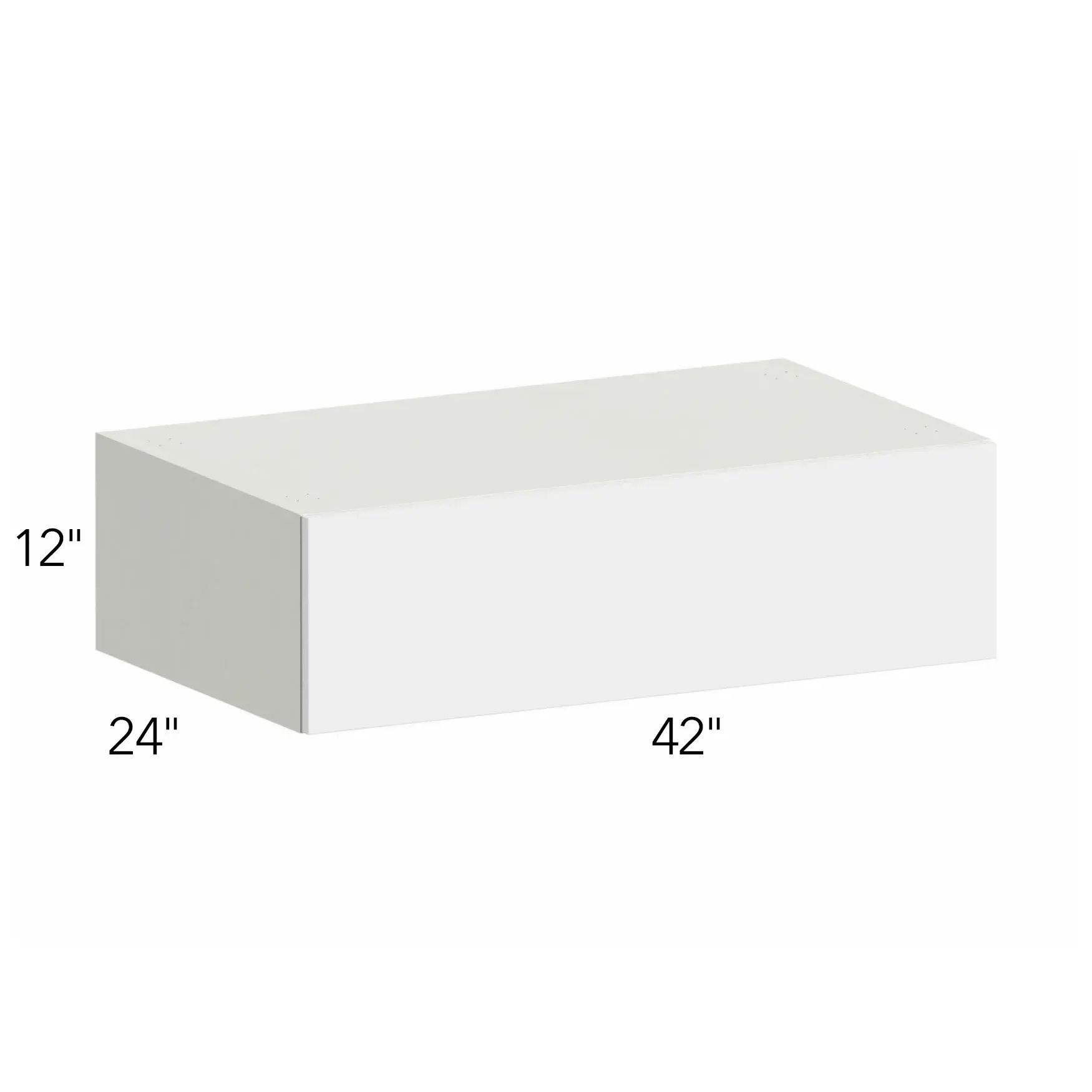 Ovela® Tuscany Antracita 42"W x 12"H x 24"D Wall Cabinet (W421224LU)