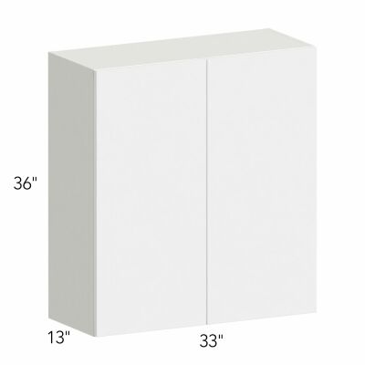 Ovela® Tuscany Antracita 33"W x 36"H x 13"D Wall Cabinet (W3336)