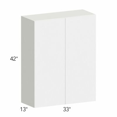 Ovela® Tuscany Antracita 33"W x 42"H x 13"D Wall Cabinet (W3342)