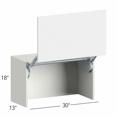 Ovela® Tuscany Antracita 30"W x 18"H x 13"D Wall Appliance Cabinet (WAC3018)
