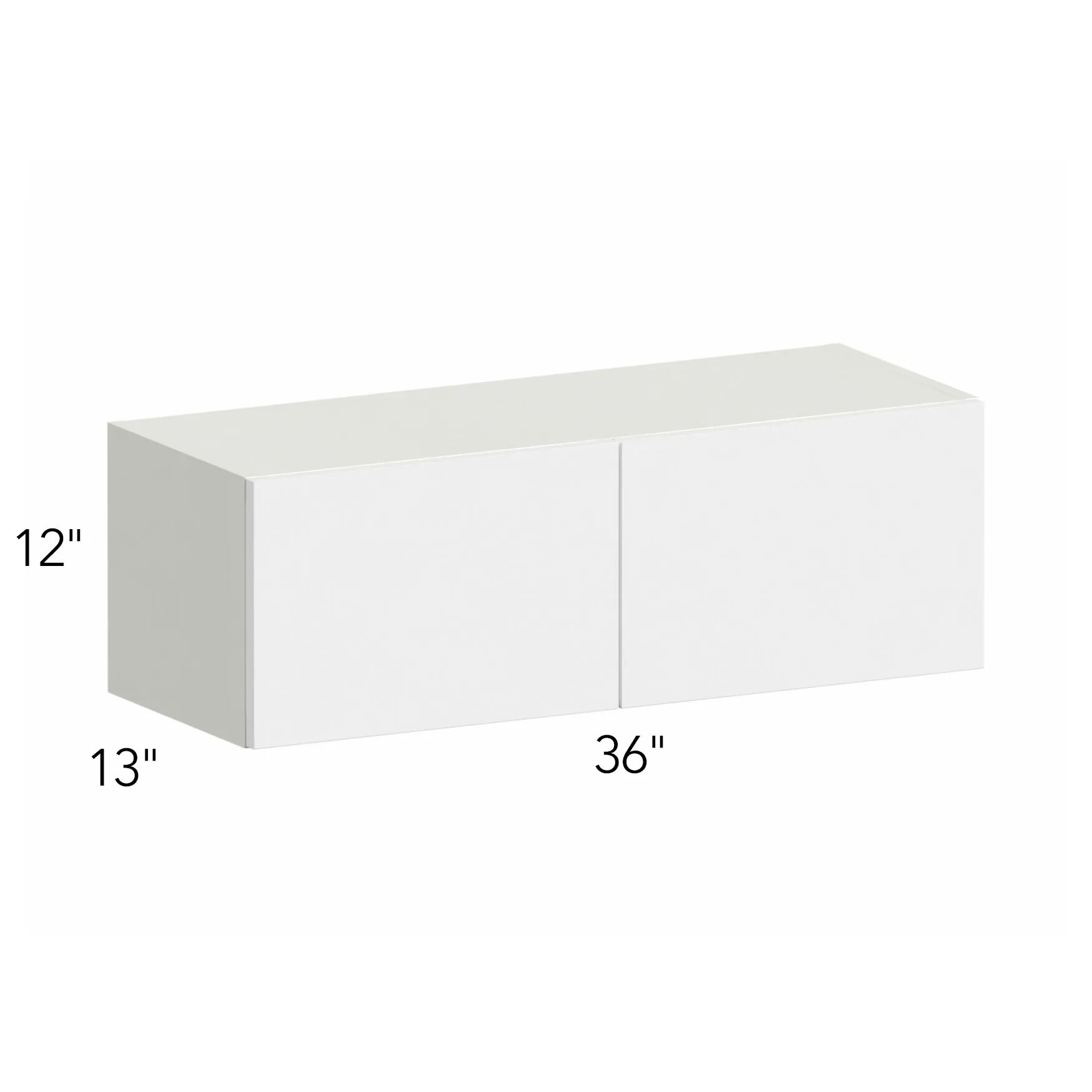 Ovela® Tuscany Antracita 36"W x 12"H x 13"D Wall Cabinet (W3612)