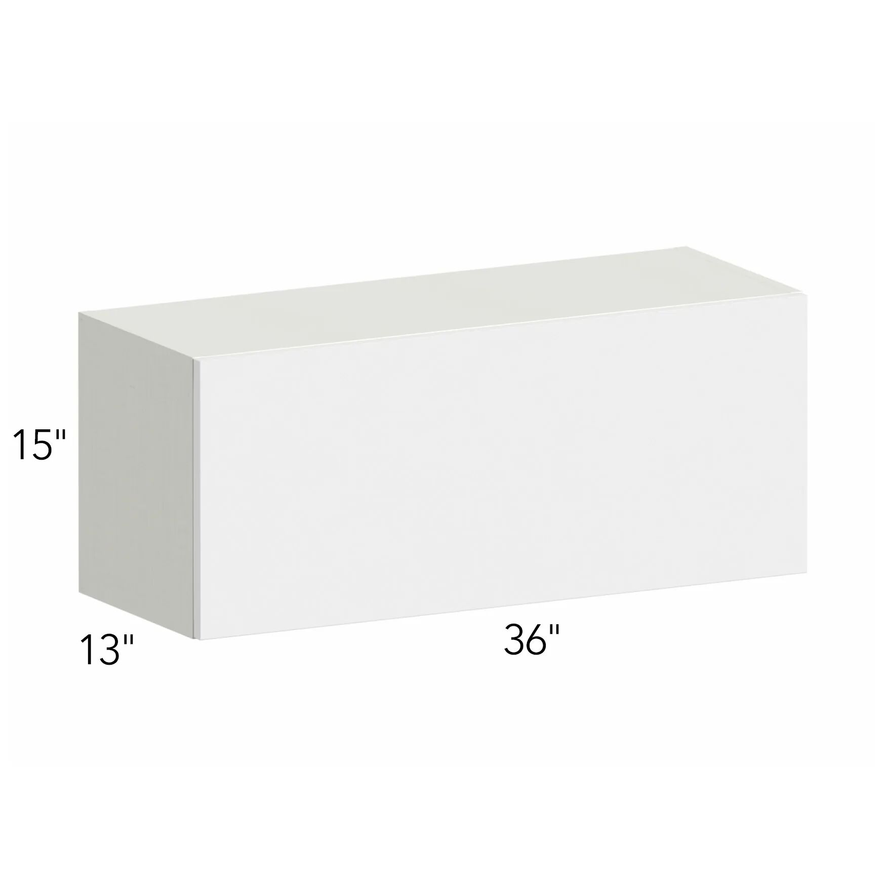 Illume® Catalina Olmo 3 36"W x 15"H x 13"D Wall Cabinet (W3615LU)