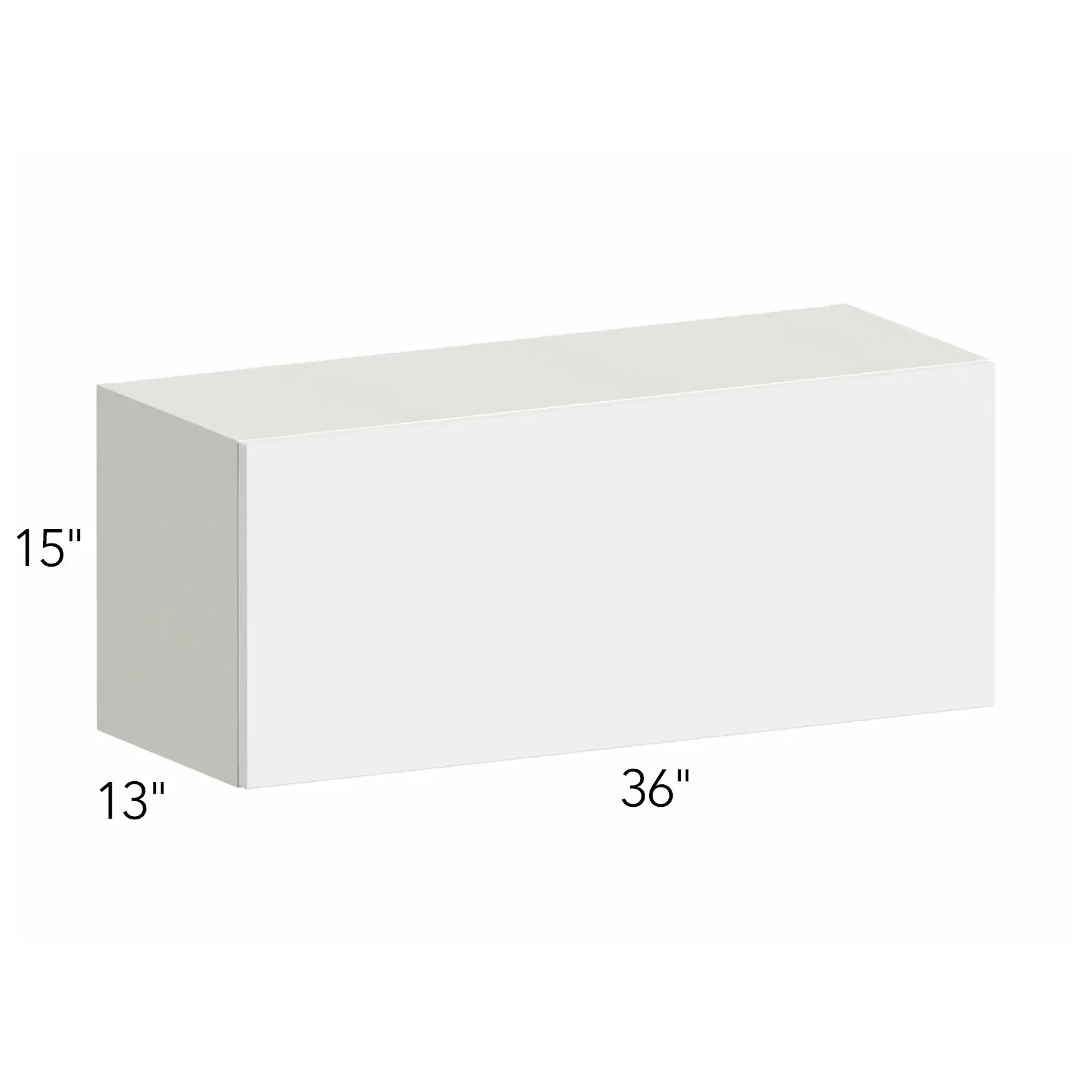 Illume® Catalina Olmo 3 36"W x 15"H x 13"D Wall Cabinet (W3615LU)