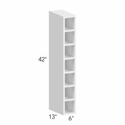 Ovela® Tuscany Antracita 6"W x 42"H x 13"D Wall Wine Cube (WC0642)