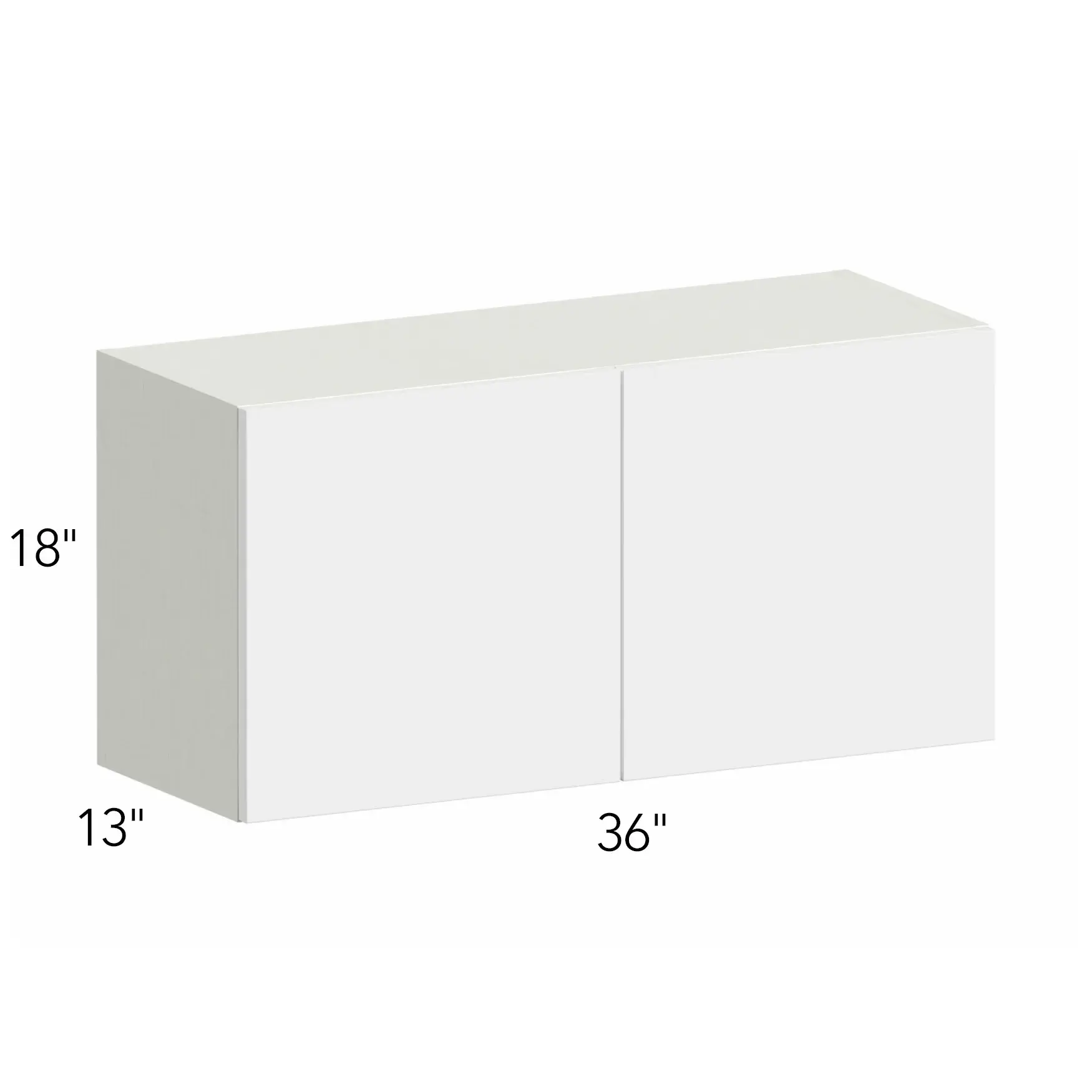 Ovela® Tuscany Antracita 36"W x 18"H x 13"D Wall Cabinet (W3618)