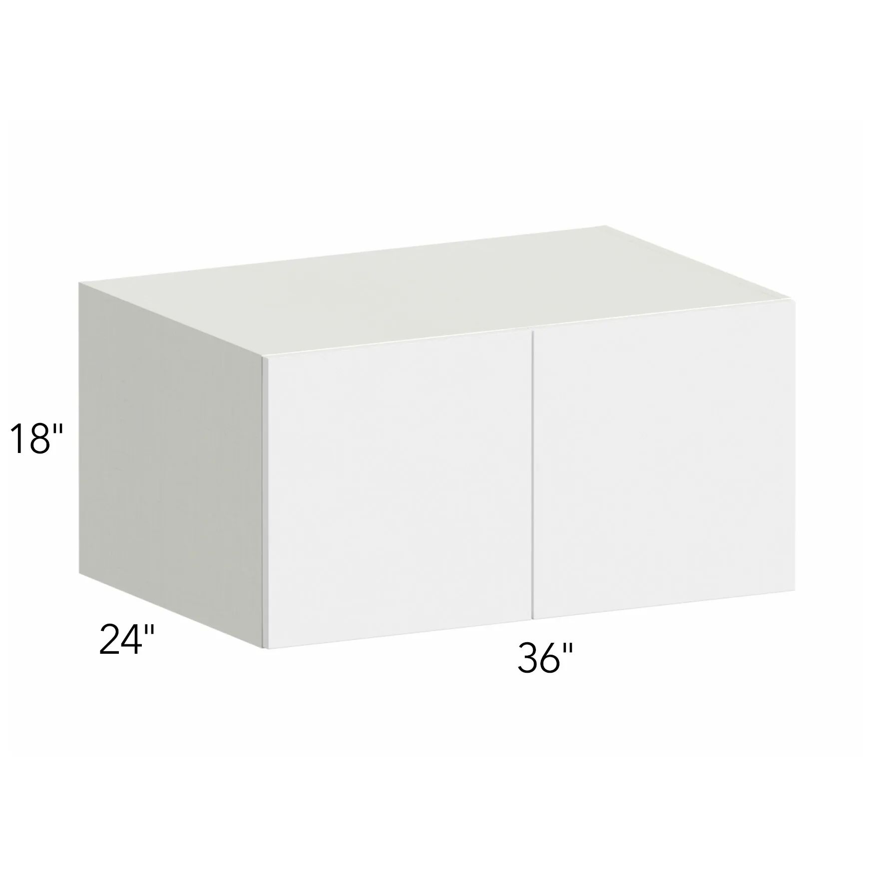 Ovela® Tuscany Antracita 36"W x 18"H x 24"D Wall Cabinet (W361824)