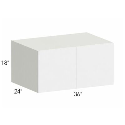 Ovela® Tuscany Antracita 36"W x 18"H x 24"D Wall Cabinet (W361824)