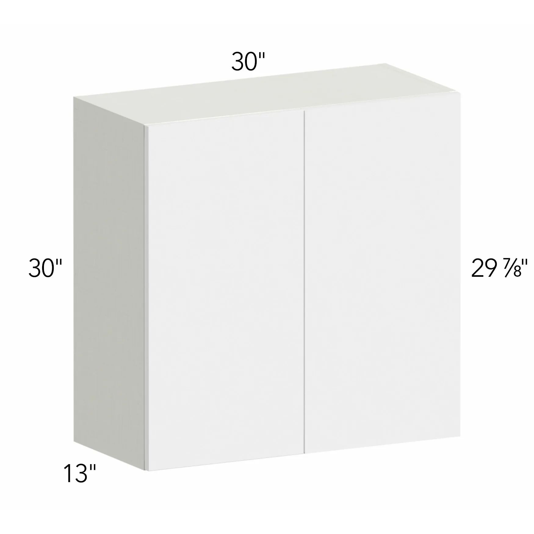 Ovela® Tuscany Ida 2 30"W x 30"H x 13"D Blind Corner Cabinet (WBC3030)