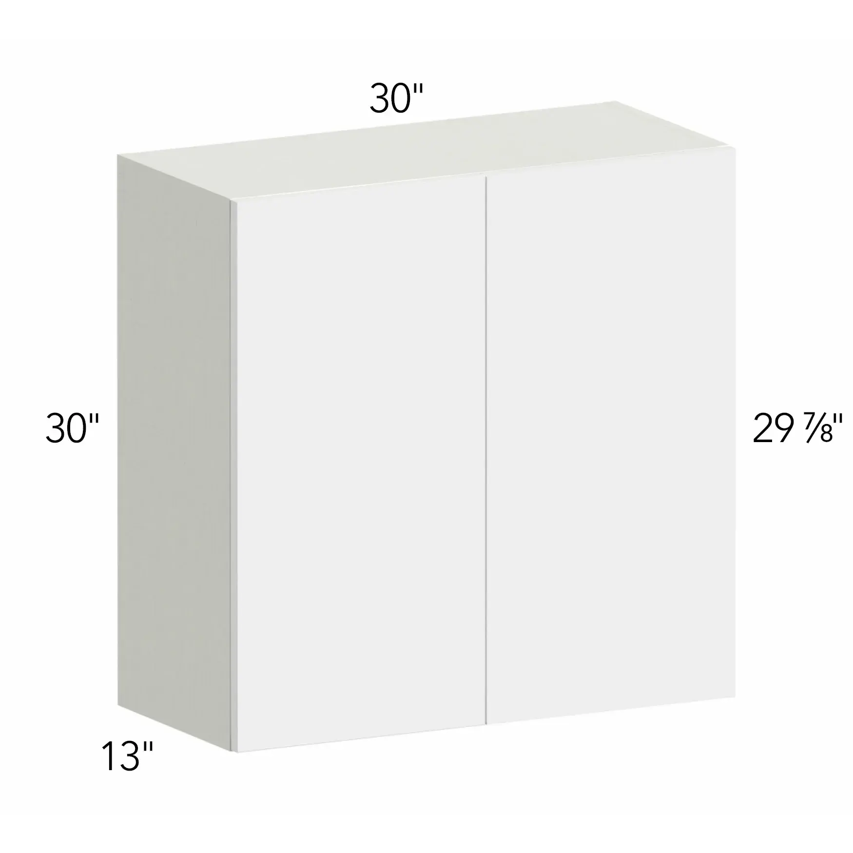Ovela® Tuscany Ida 2 30"W x 30"H x 13"D Blind Corner Cabinet (WBC3030)