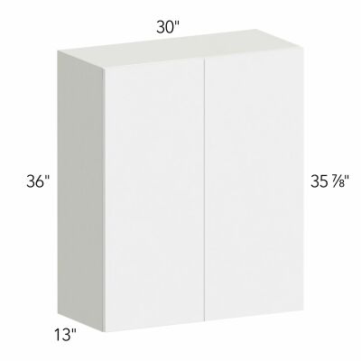 Ovela® Tuscany Antracita 30"W x 36"H x 13"D Blind Corner Cabinet (WBC3036)