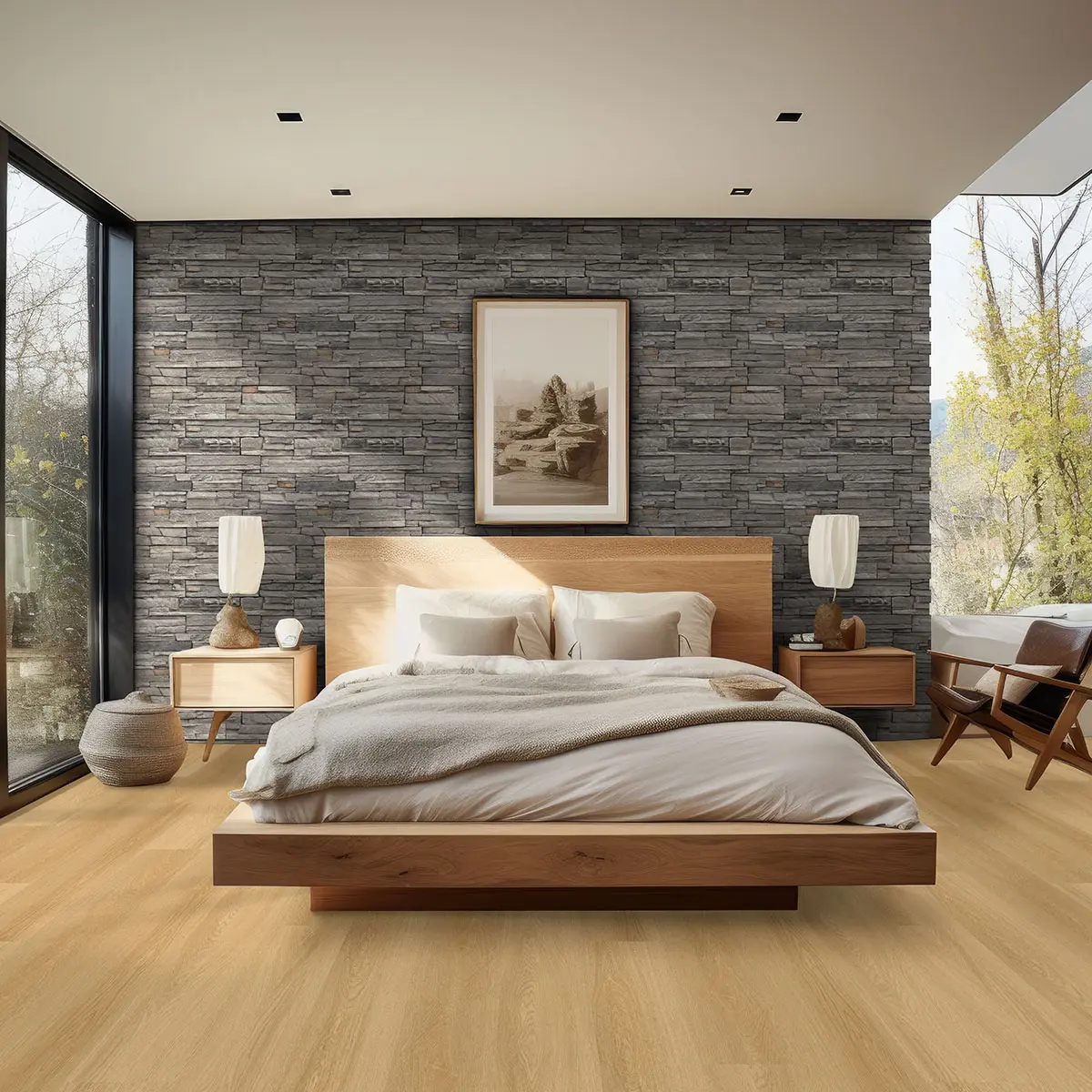 Laurel™ Bayside Buff Luxury Vinyl Planks