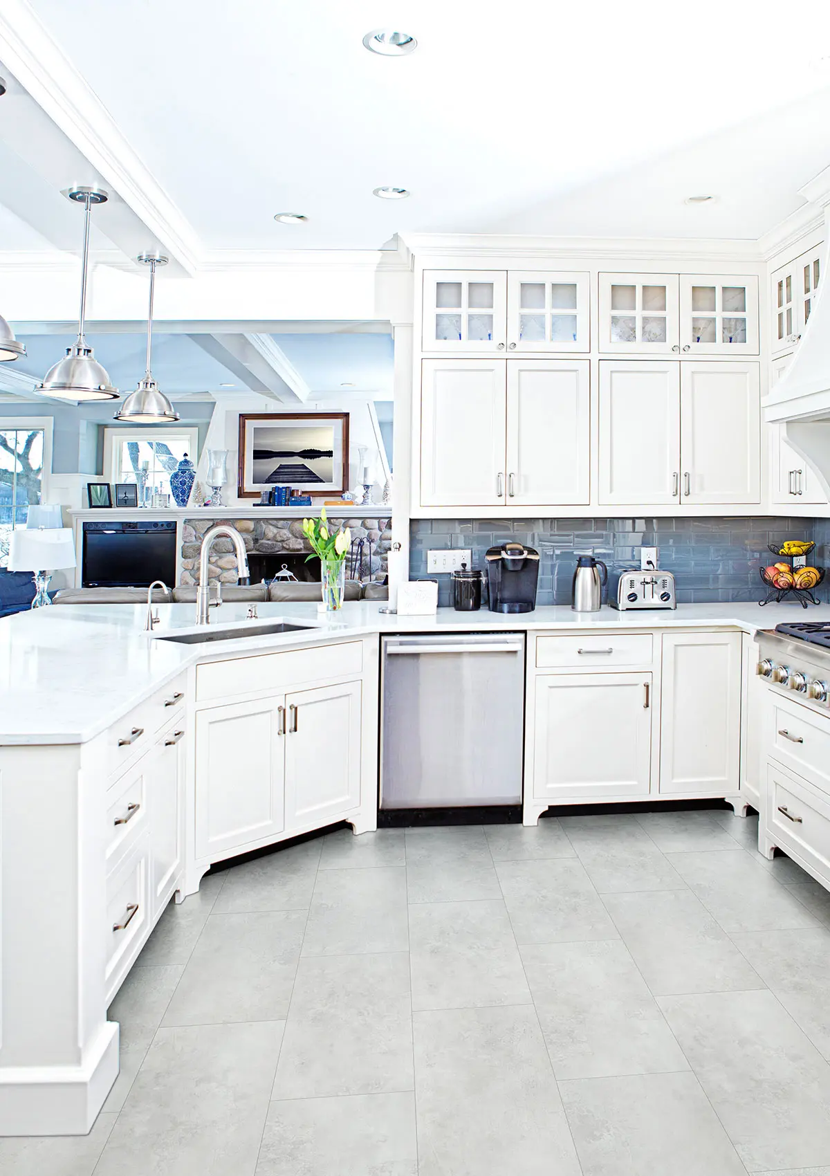 Trecento® Mountains Gray® Luxury Vinyl Tile