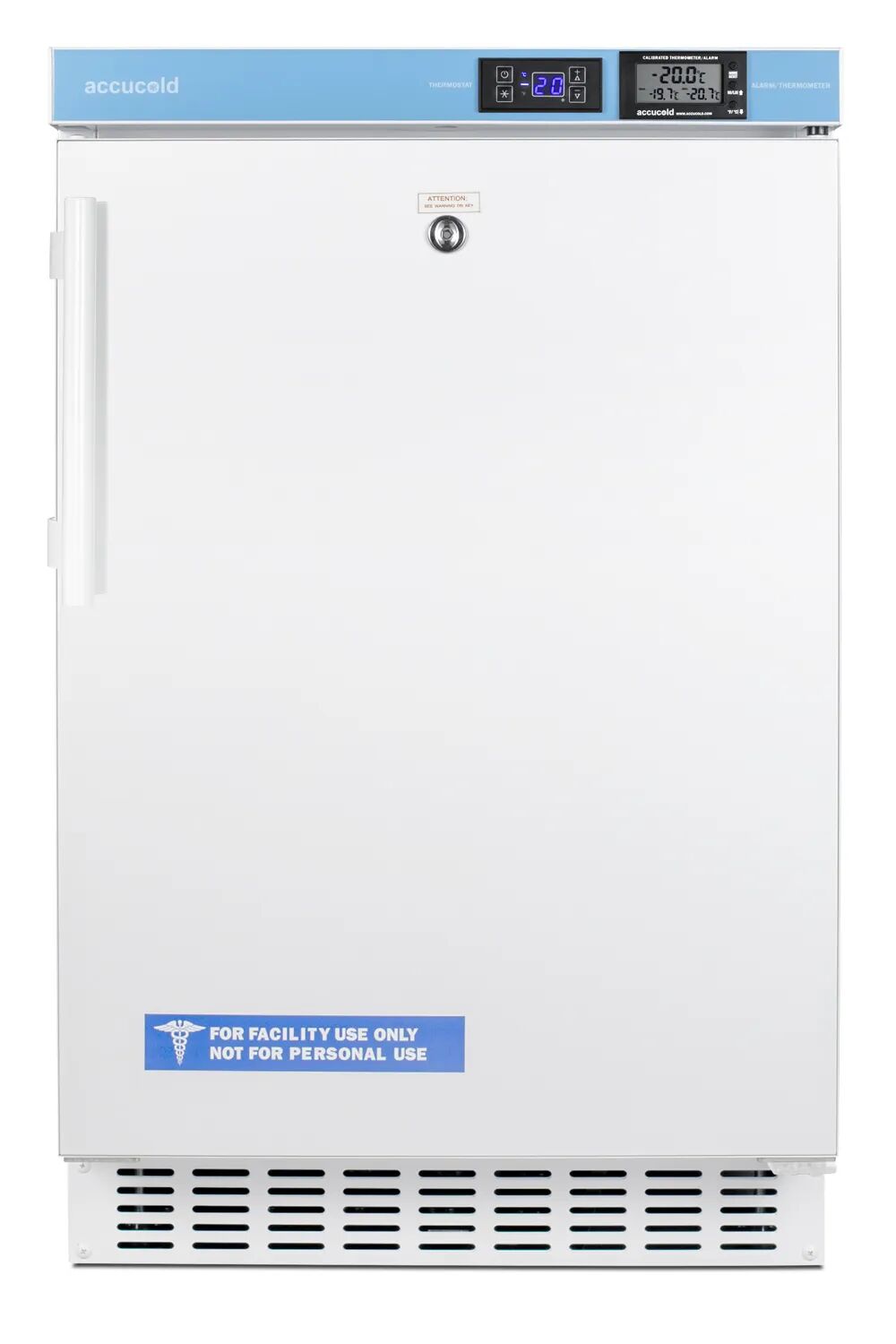 Summit ACF33LCAL 20" Wide Built-In Pharmacy All-Freezer, ADA Compliant