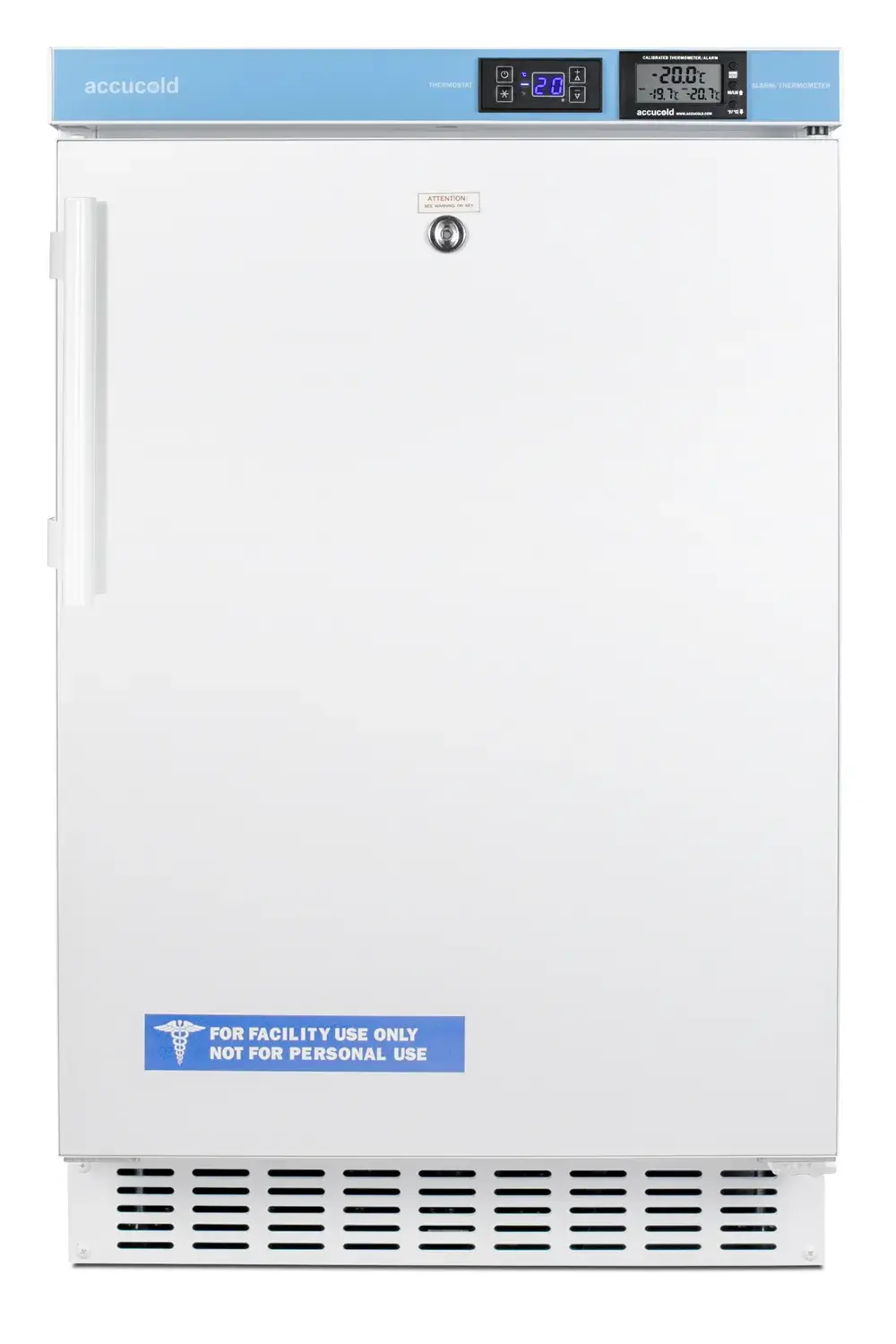 Summit ACF33LCAL 20" Wide Built-In Pharmacy All-Freezer, ADA Compliant
