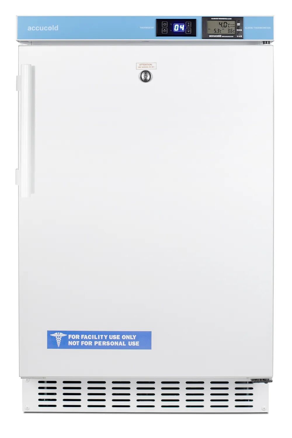 Summit ACR45LCAL 20" Wide Built-In Pharmacy All-Refrigerator, ADA Compliant