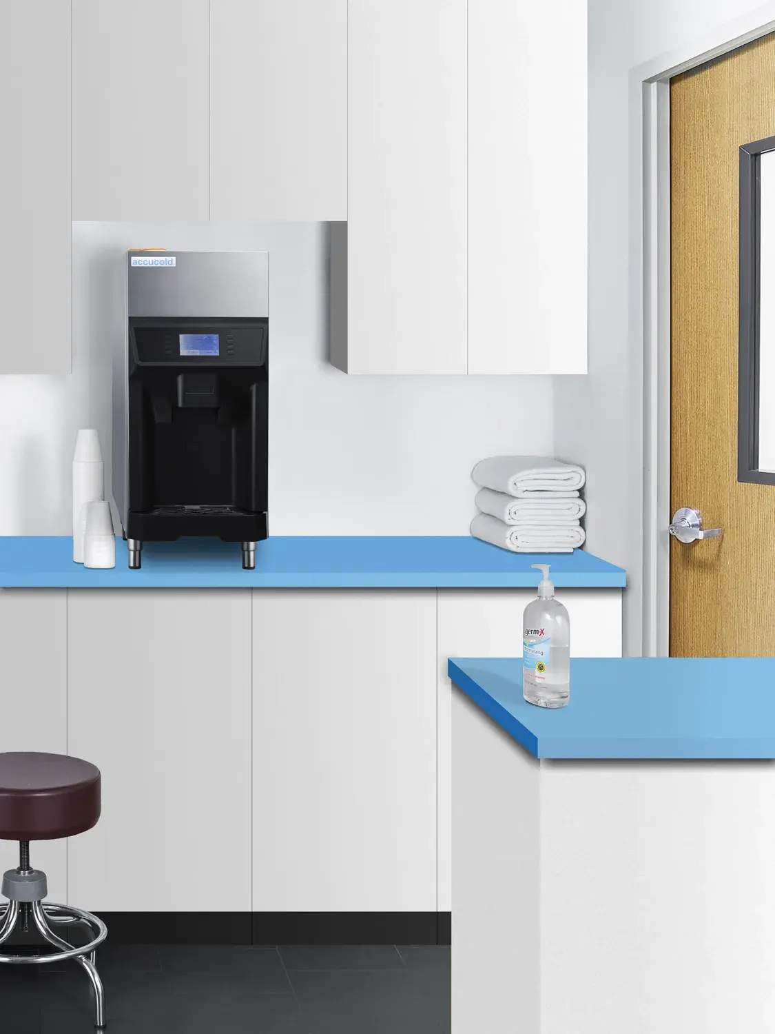 Summit AIWD220 220 lb. Ice + Water Dispenser