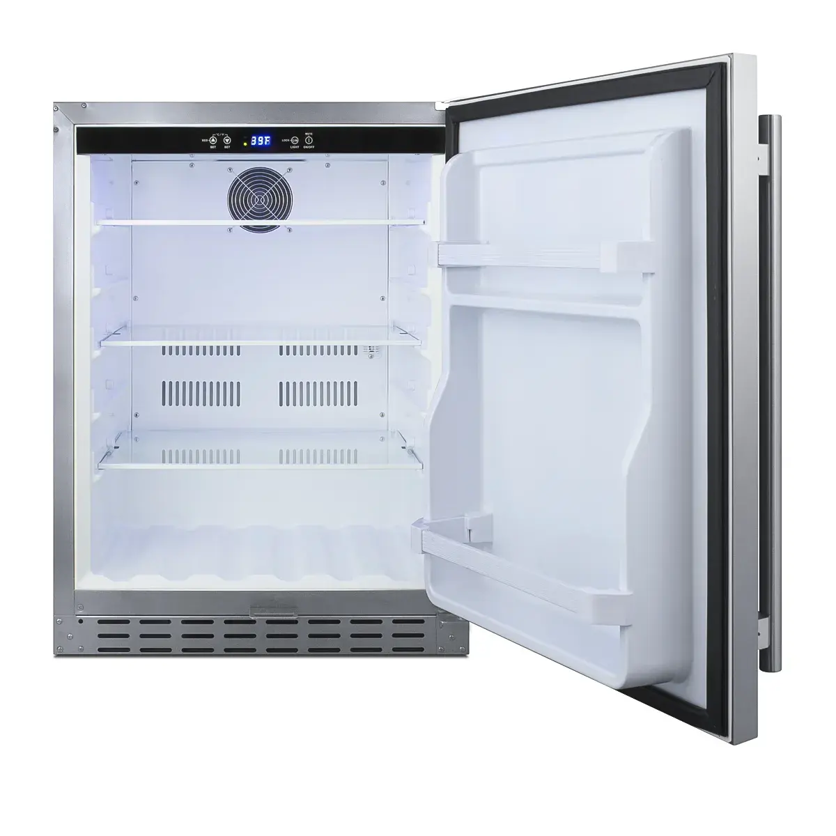 Summit AL55CSS 24" Wide Built-In All-Refrigerator, ADA Compliant