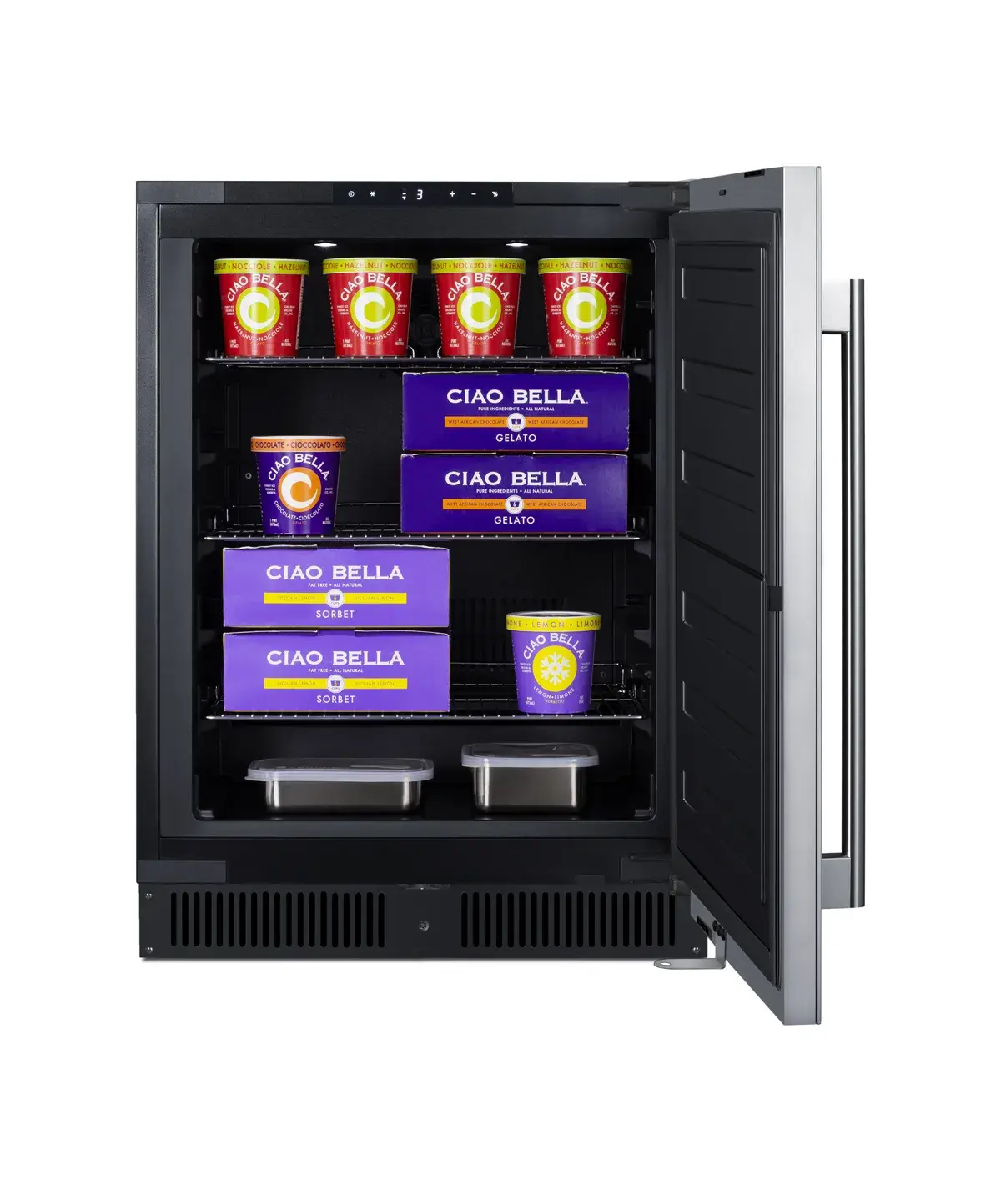 Summit ALFZ53 24" Wide Built-In All-Freezer, ADA Compliant