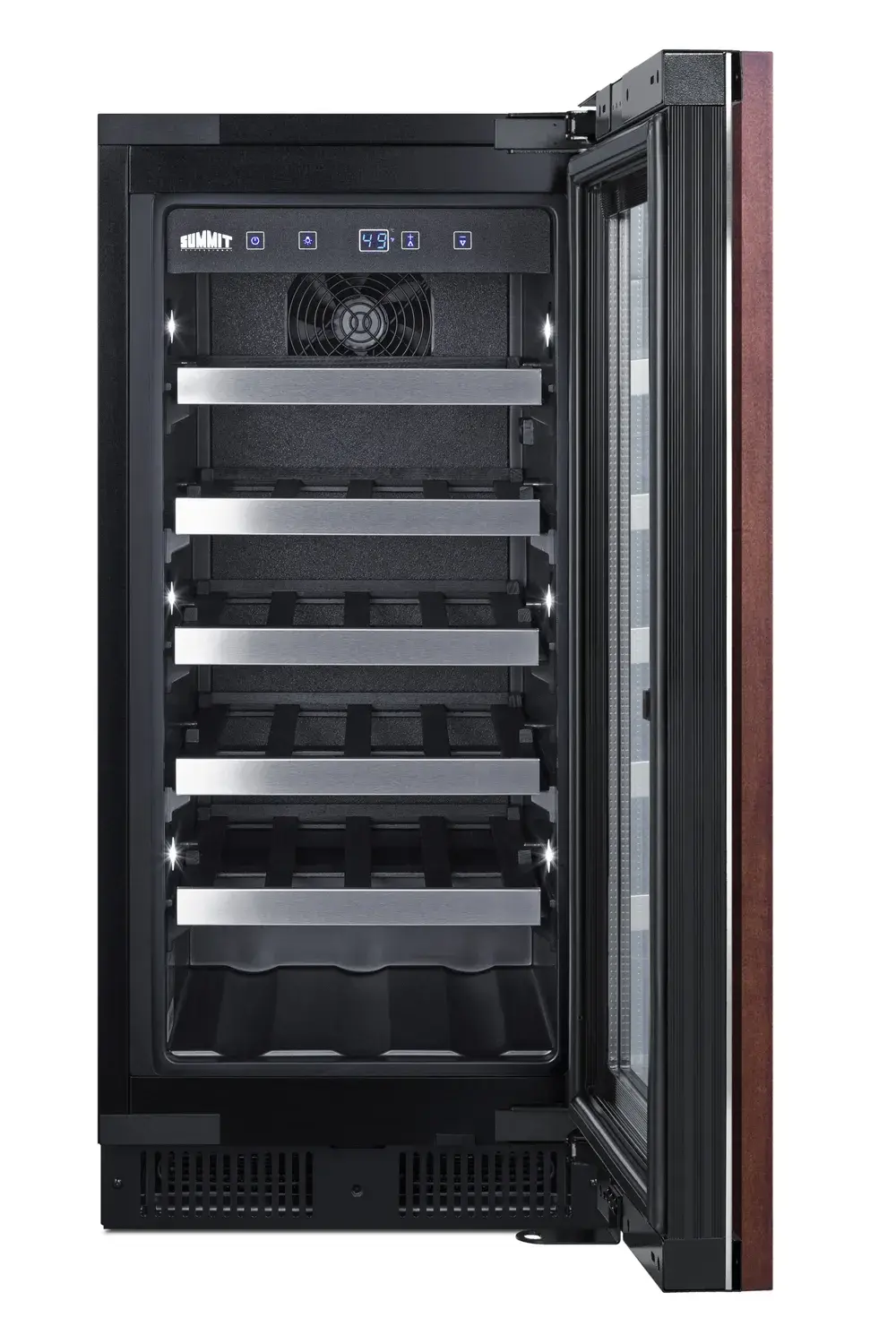 Summit ALWC15PNR 15" Wide Built-In Wine Cellar, ADA Compliant (Panel Not Included)