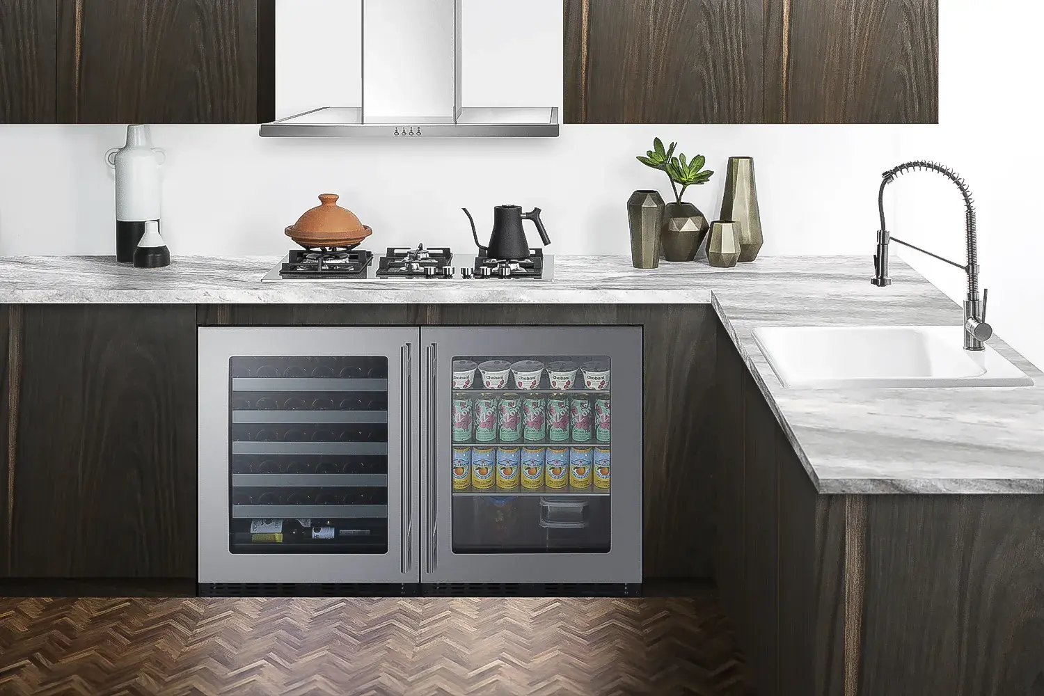 Summit ASDW2412 24" Wide Built-In Wine Cellar, ADA Compliant