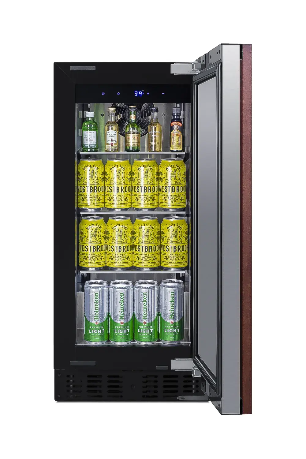 Summit ASDS1523IF 15" Wide Built-In All-Refrigerator, ADA Compliant