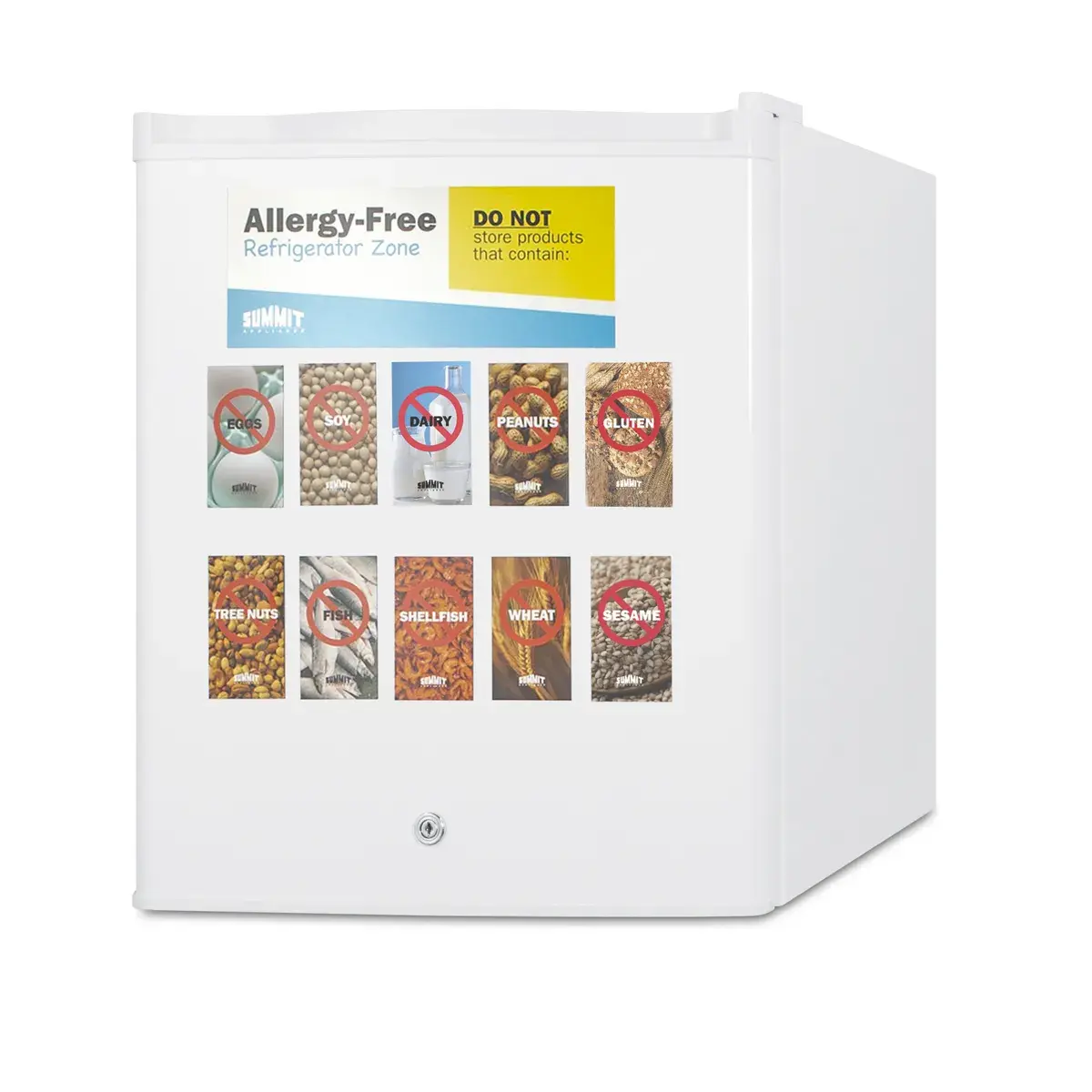 Summit AZAR27W Compact Allergy-Free All-Refrigerator