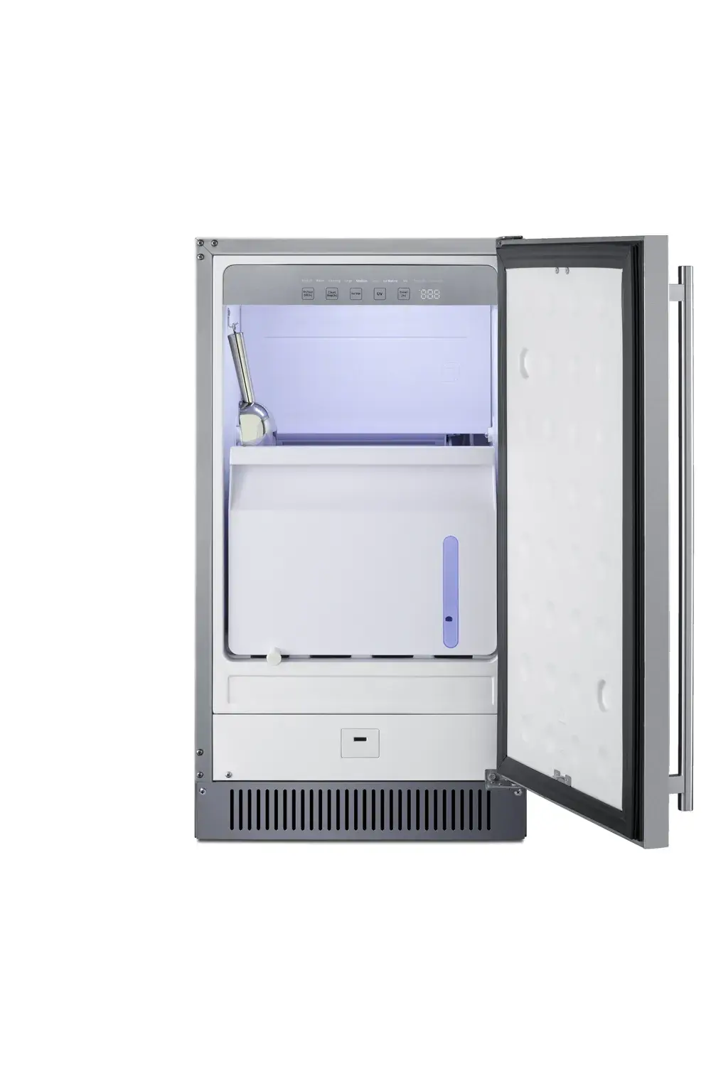 Summit BIM182ADA 18" Wide Clear Icemaker, ADA Compliant
