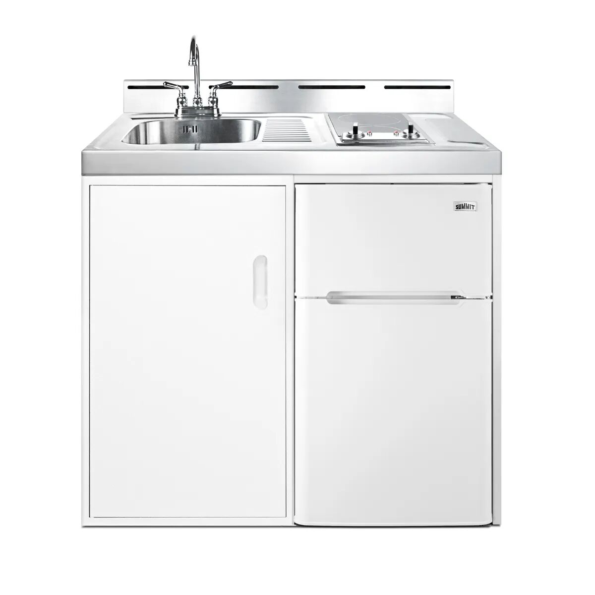 Summit C39ELGLASS 39" Wide All-In-One Kitchenette