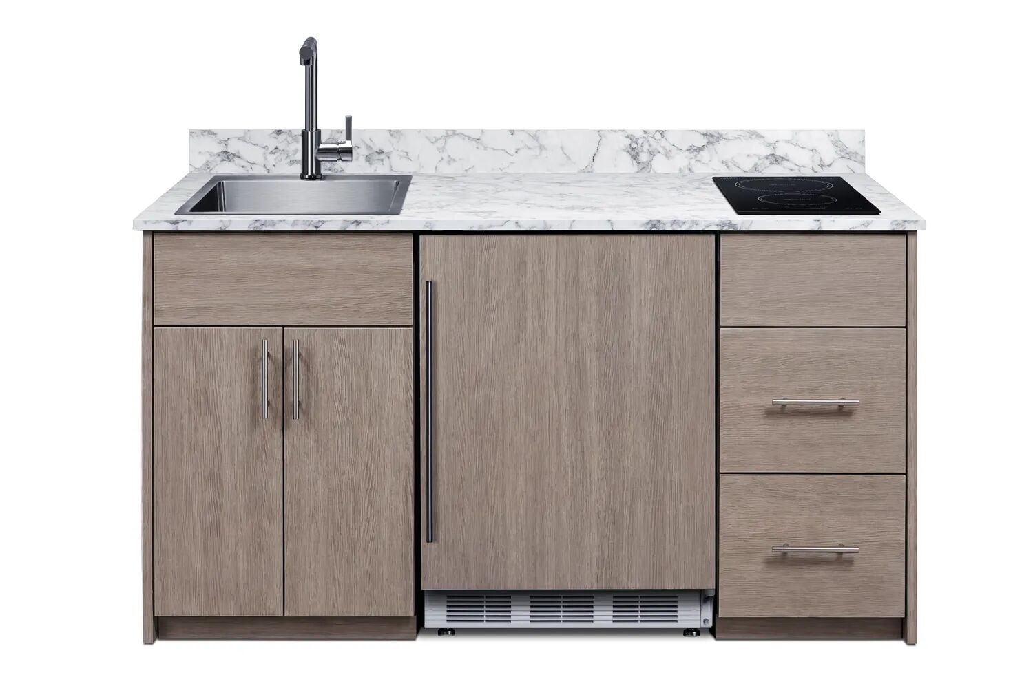 Summit CALDERADB33ISINKL Turnkey Caldera Kitchen, ADA-Compliant
