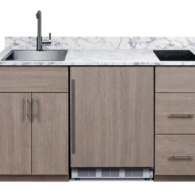 Summit CALDERADB33ISINKL Turnkey Caldera Kitchen, ADA-Compliant